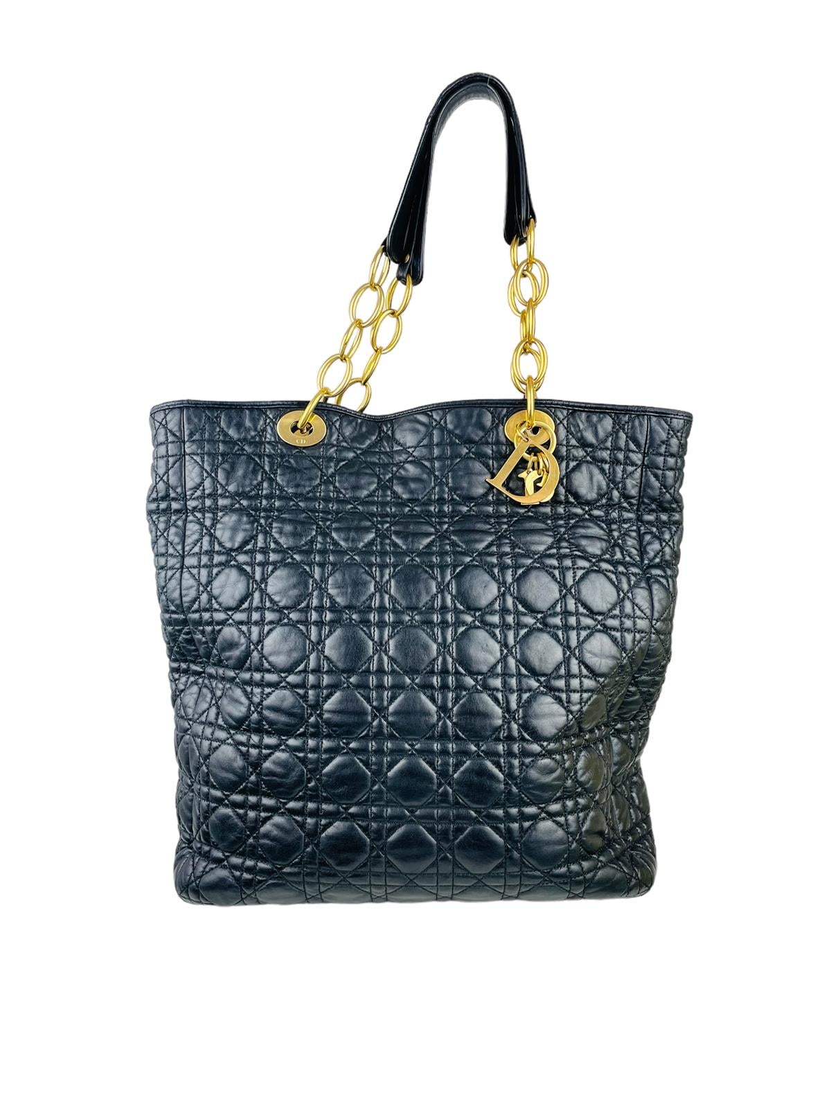 CHRISTIAN DIOR CANNAGE SHOPPING BAG