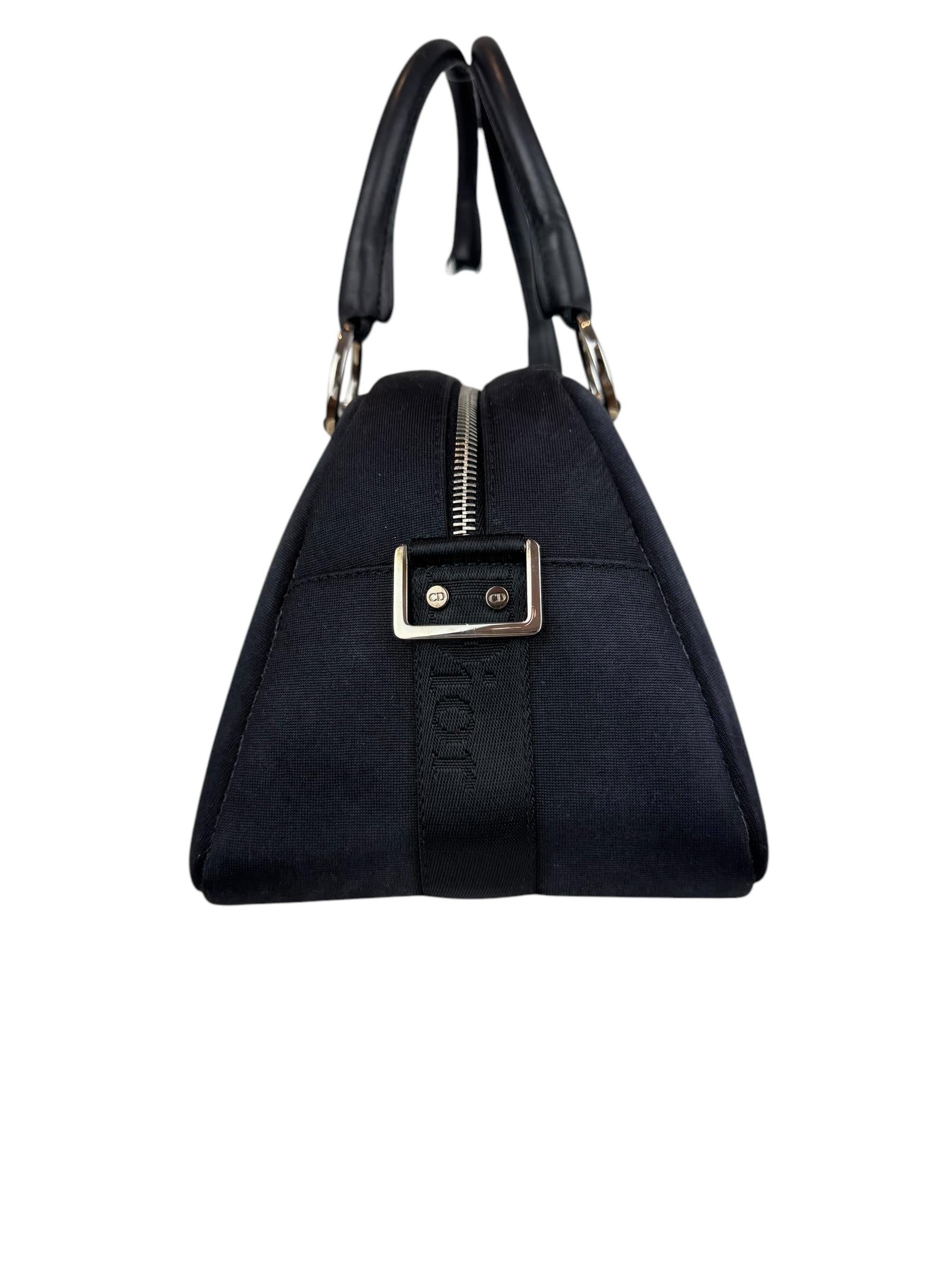 CHRISTIAN DIOR CRYSTAL HOOK BOWLING BAG