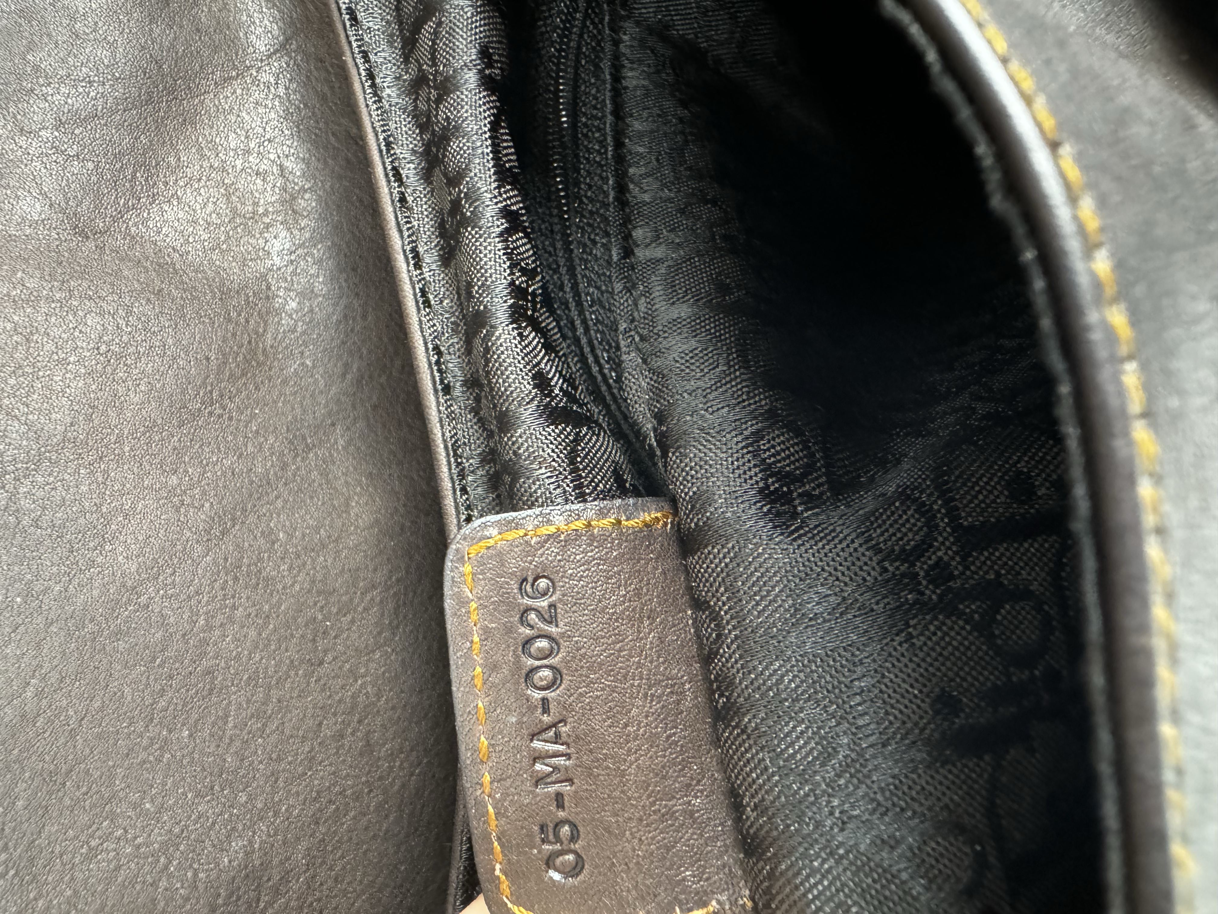 CHRISTIAN DIOR GAUCHE SADDLE BAG