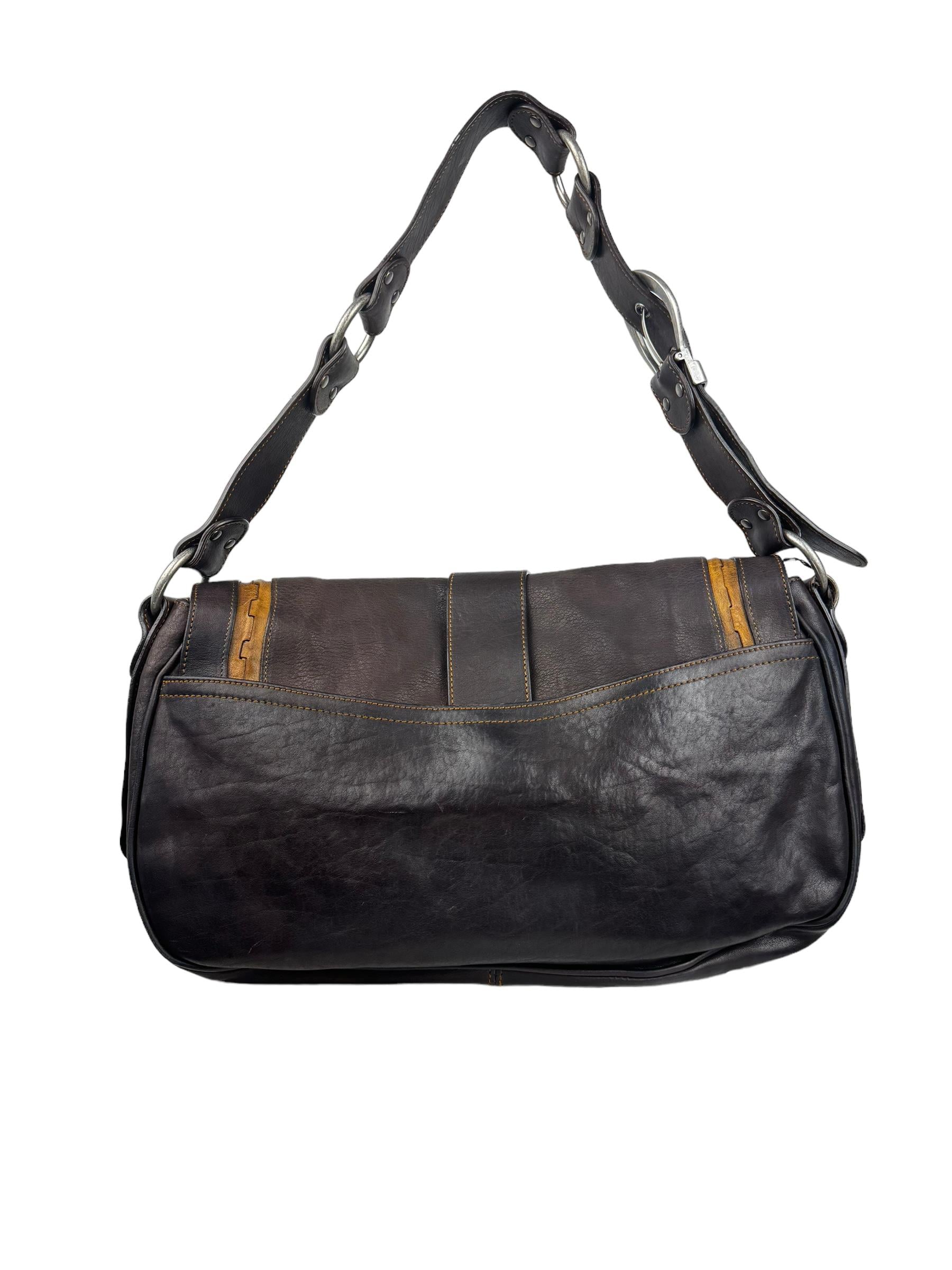 CHRISTIAN DIOR GAUCHE SADDLE BAG