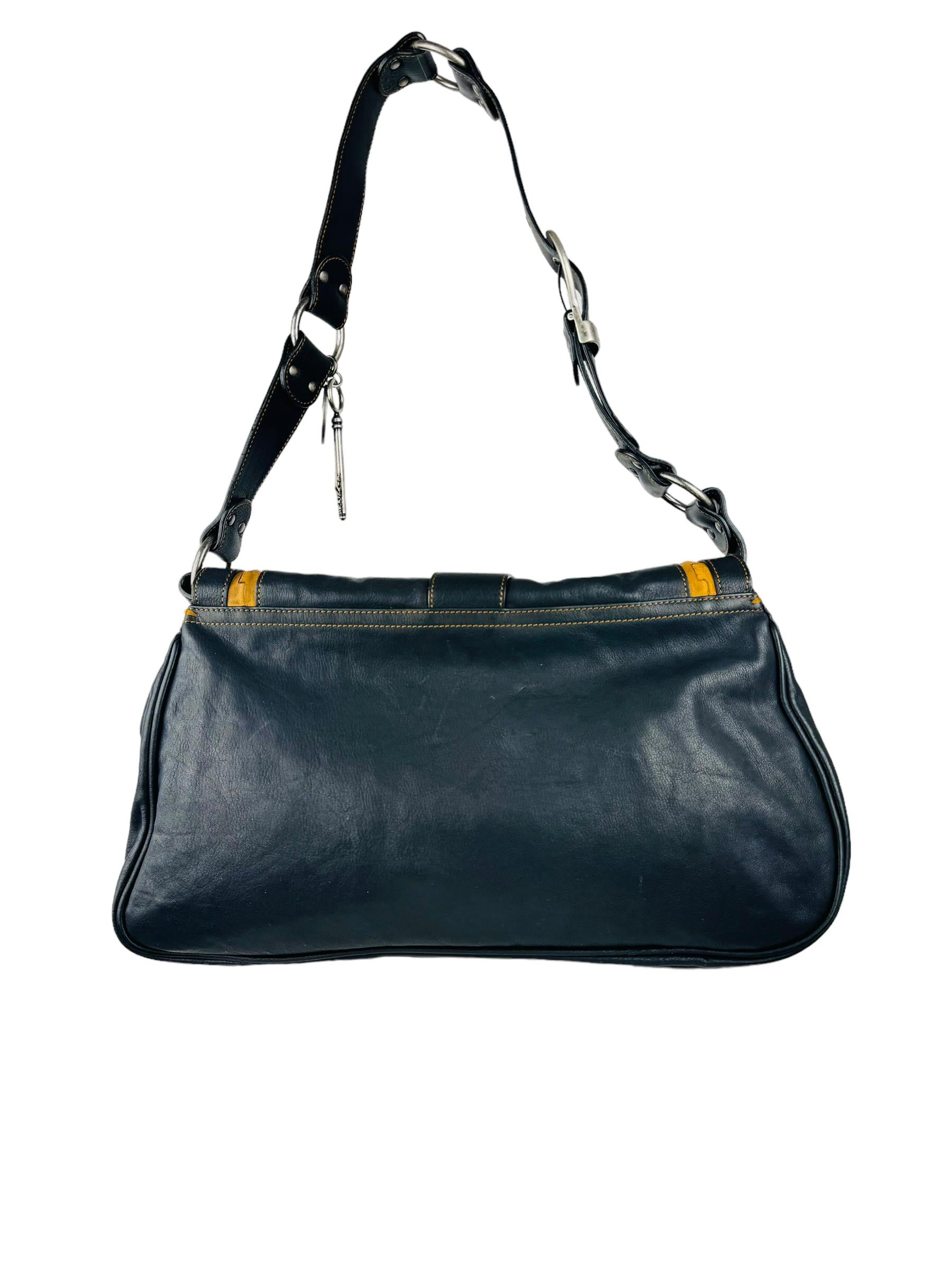 CHRISTIAN DIOR GAUCHO SADDLE BAG 