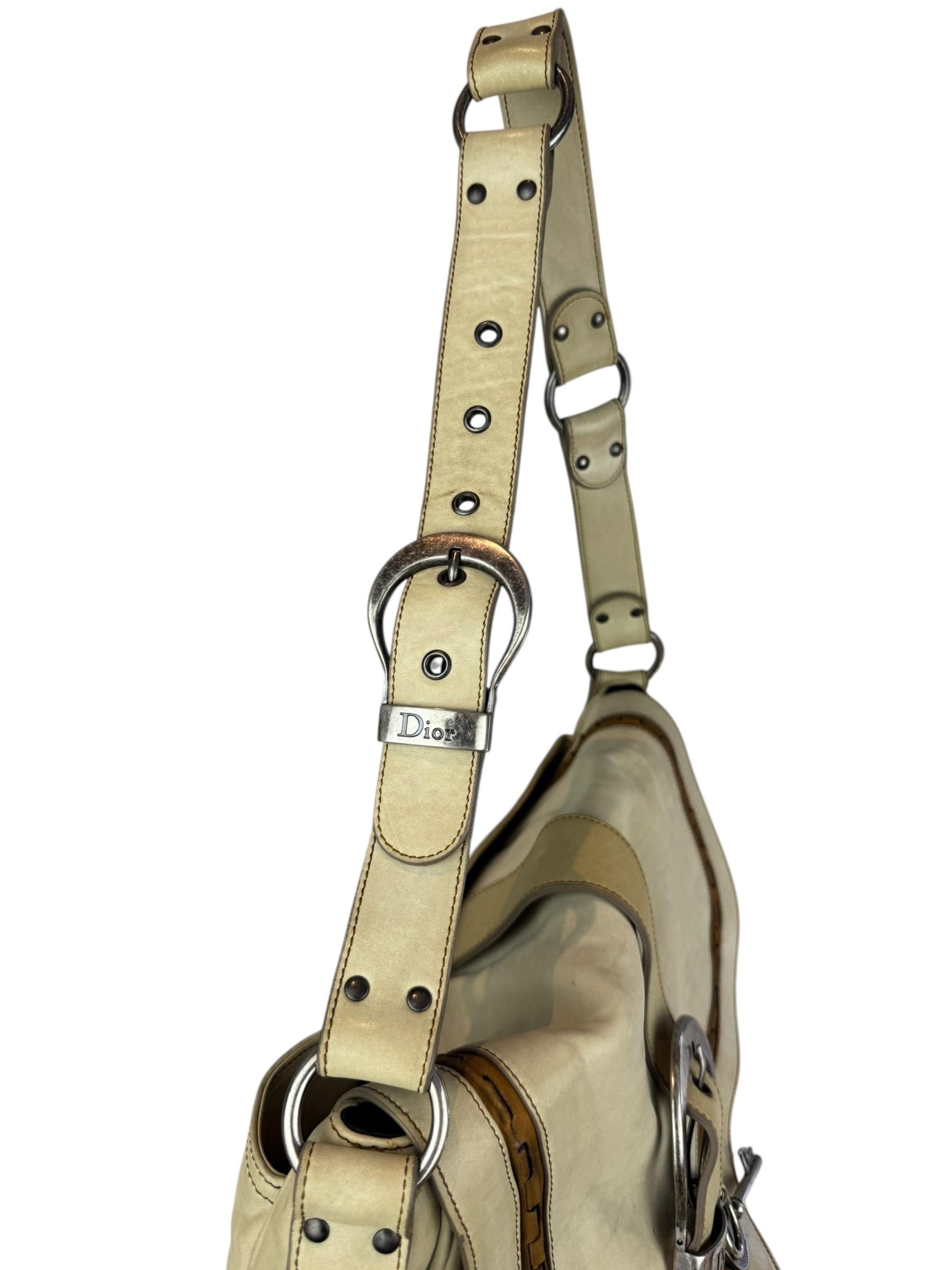 CHRISTIAN DIOR GAUCHO SADDLE BAG