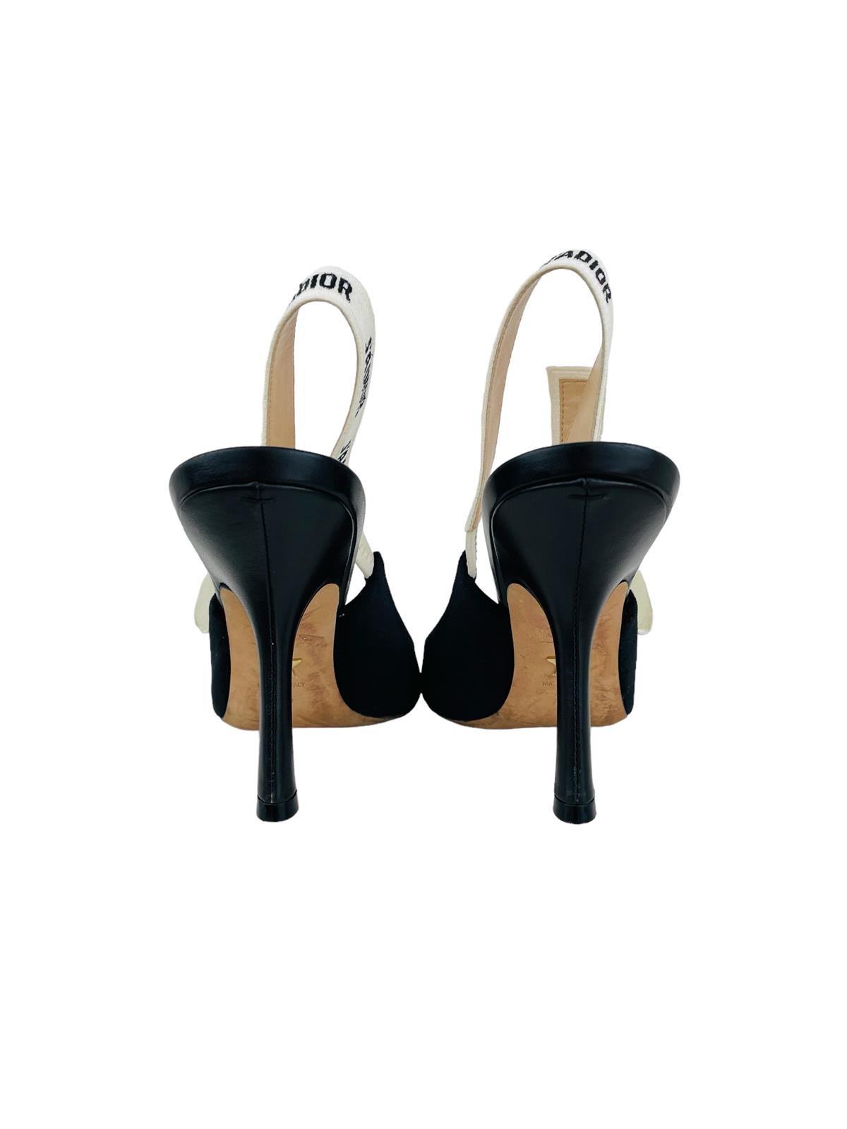 CHRISTIAN DIOR JADOR SLING BACK HEELS