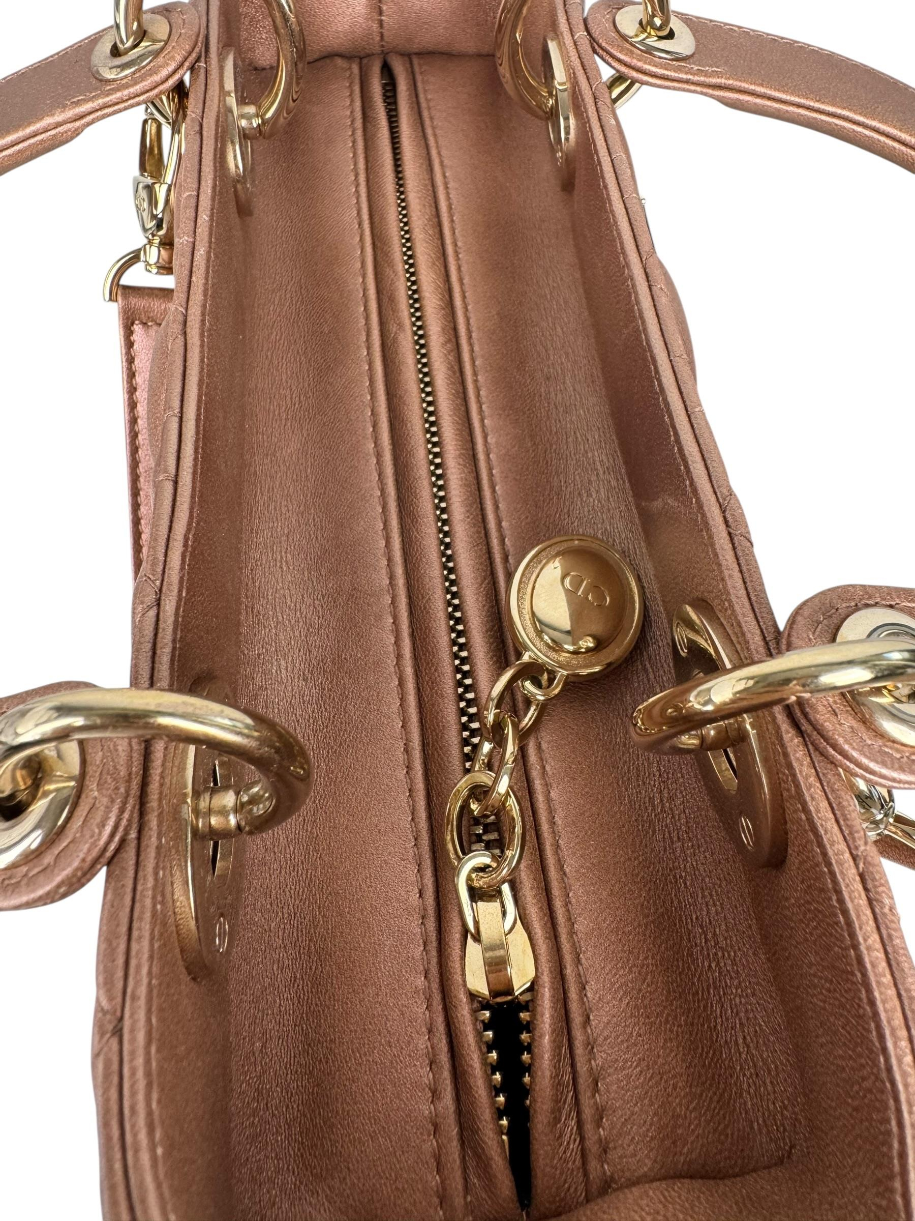 CHRISTIAN DIOR LIMITED EDITION MEDIUM LADY DIOR