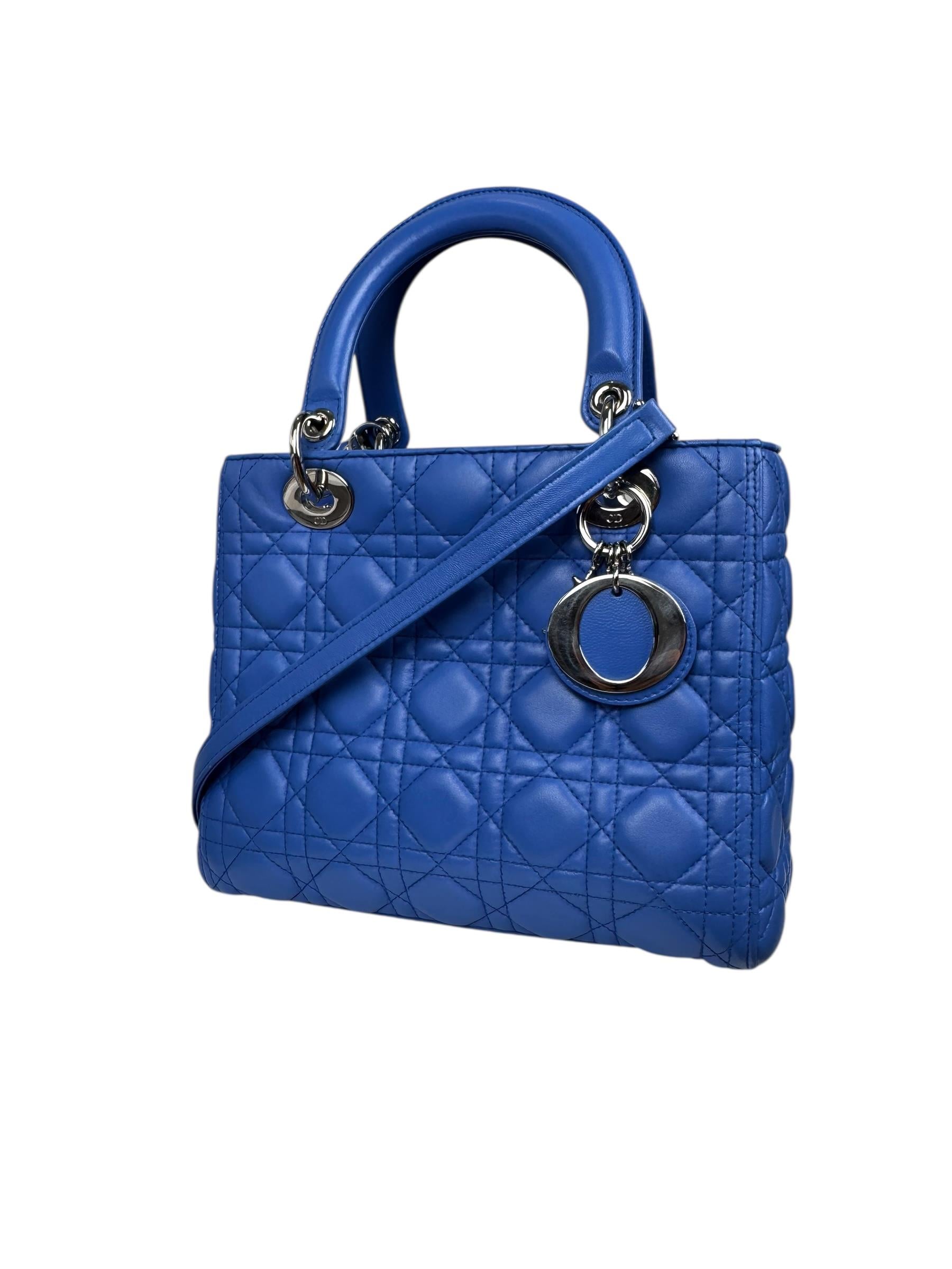 CHRISTIAN DIOR MEDIUM LADY DIOR