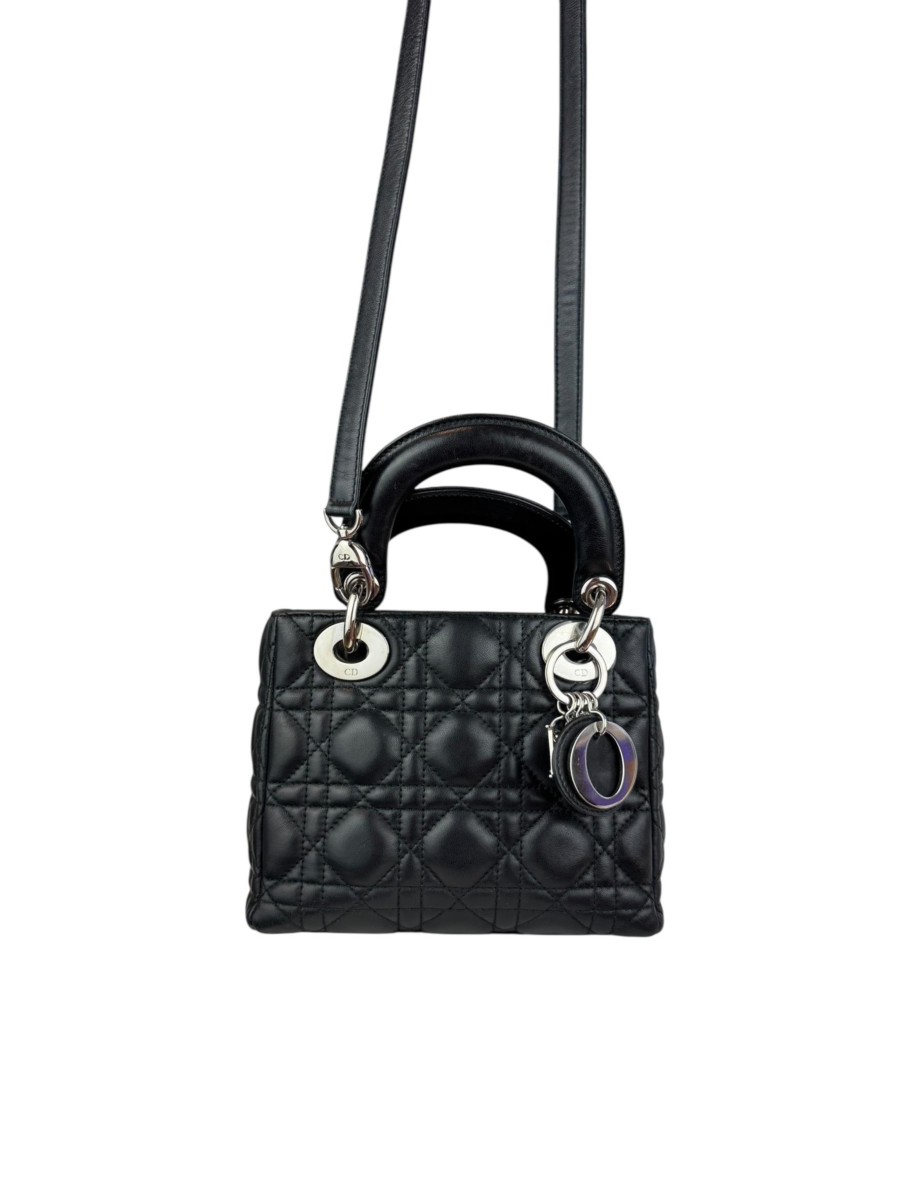 CHRISTIAN DIOR MINI LADY DIOR BAG