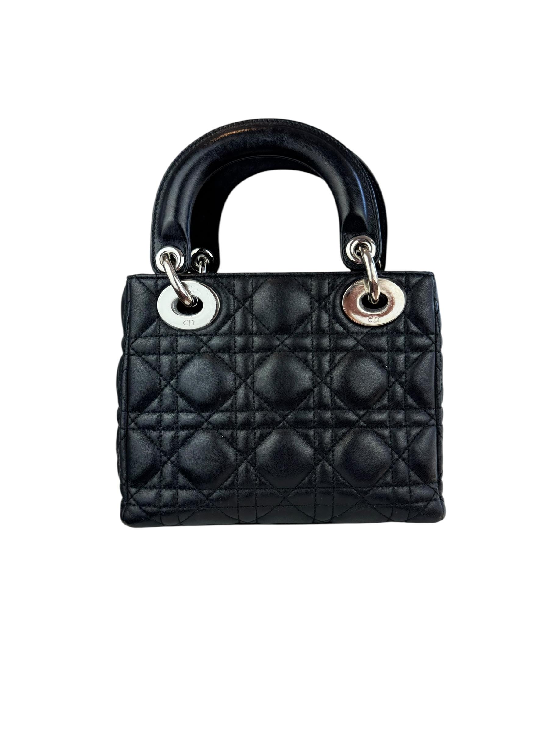 CHRISTIAN DIOR MINI LADY DIOR BAG