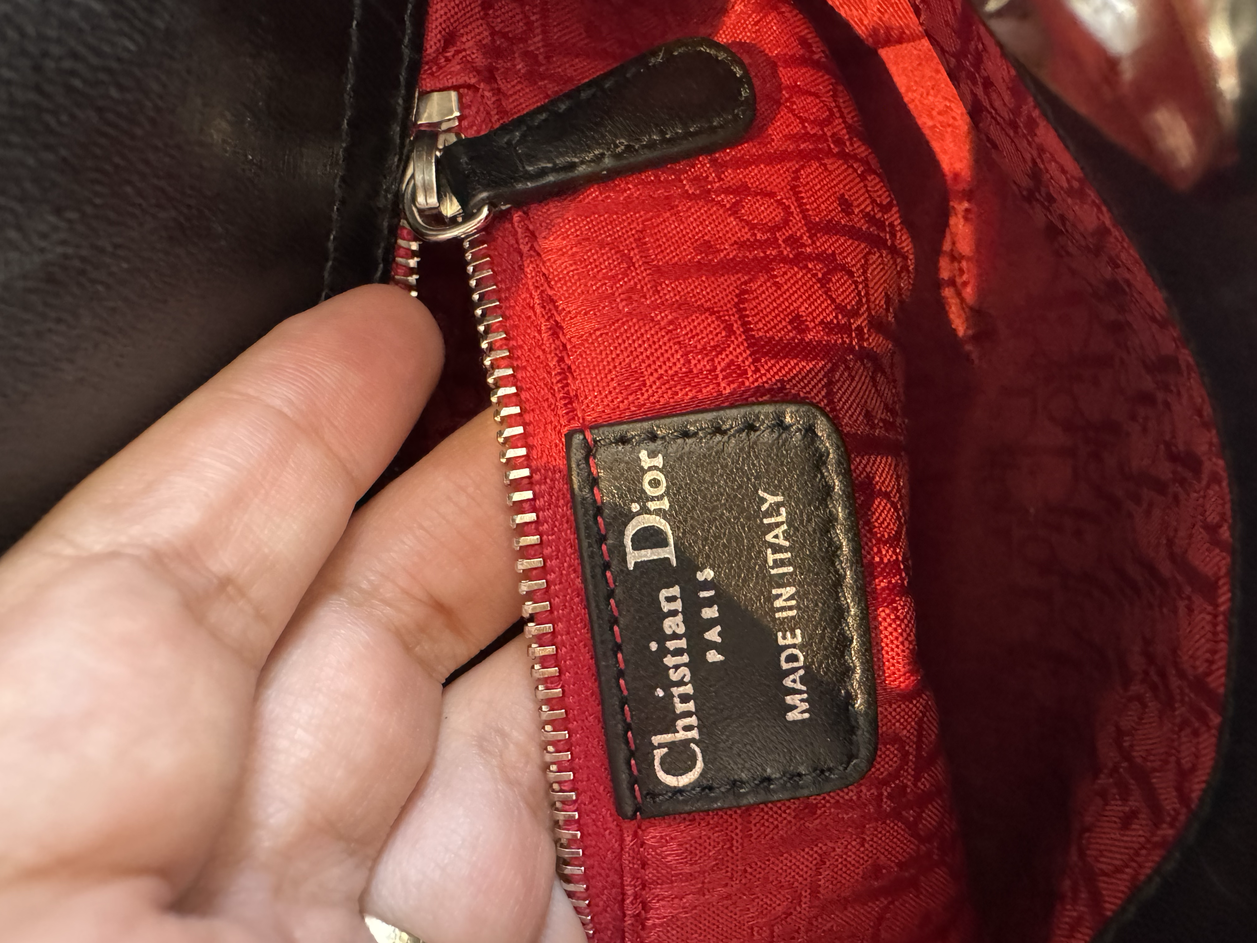 CHRISTIAN DIOR MINI LADY DIOR BAG