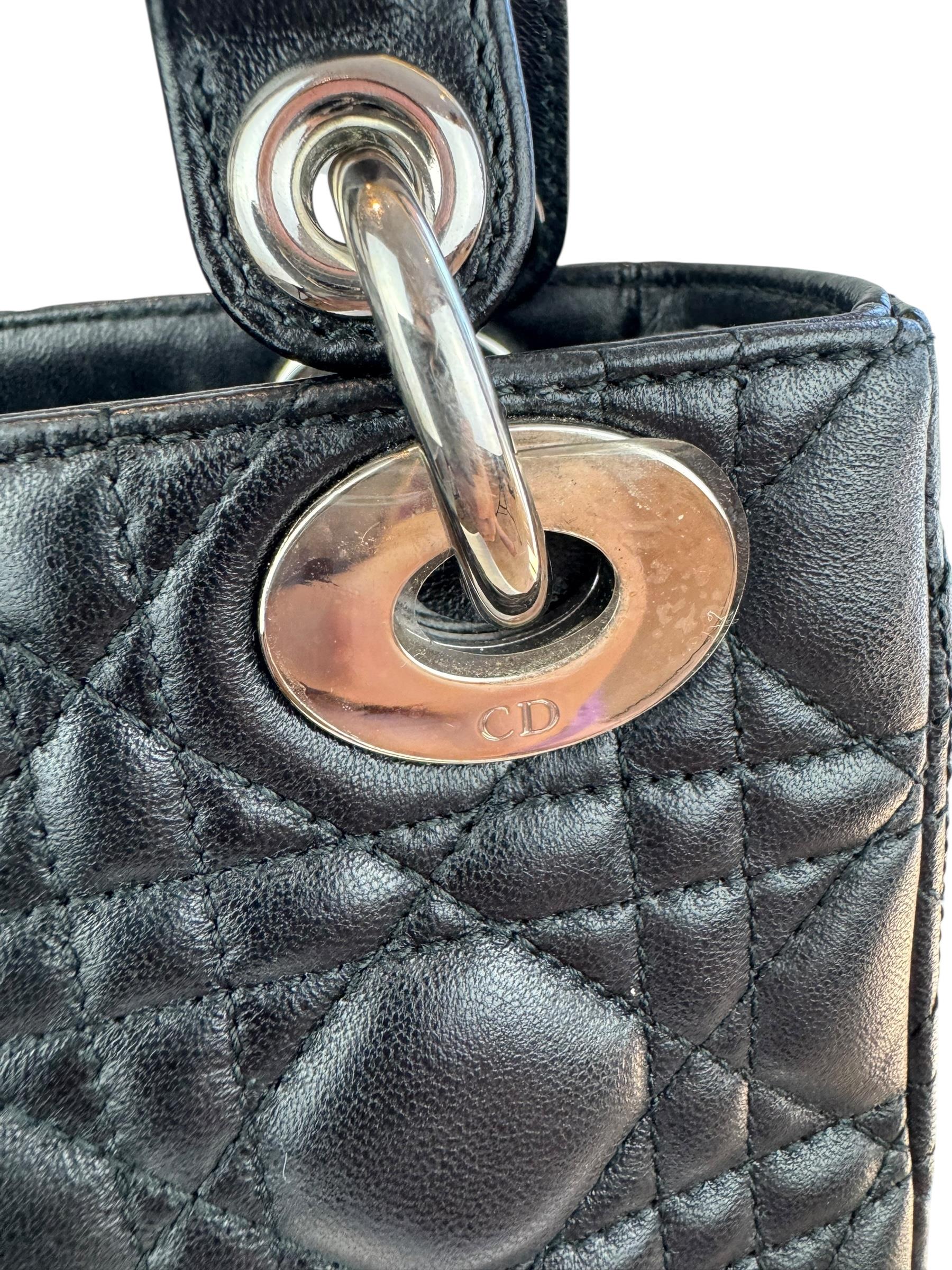 CHRISTIAN DIOR MINI LADY DIOR BAG