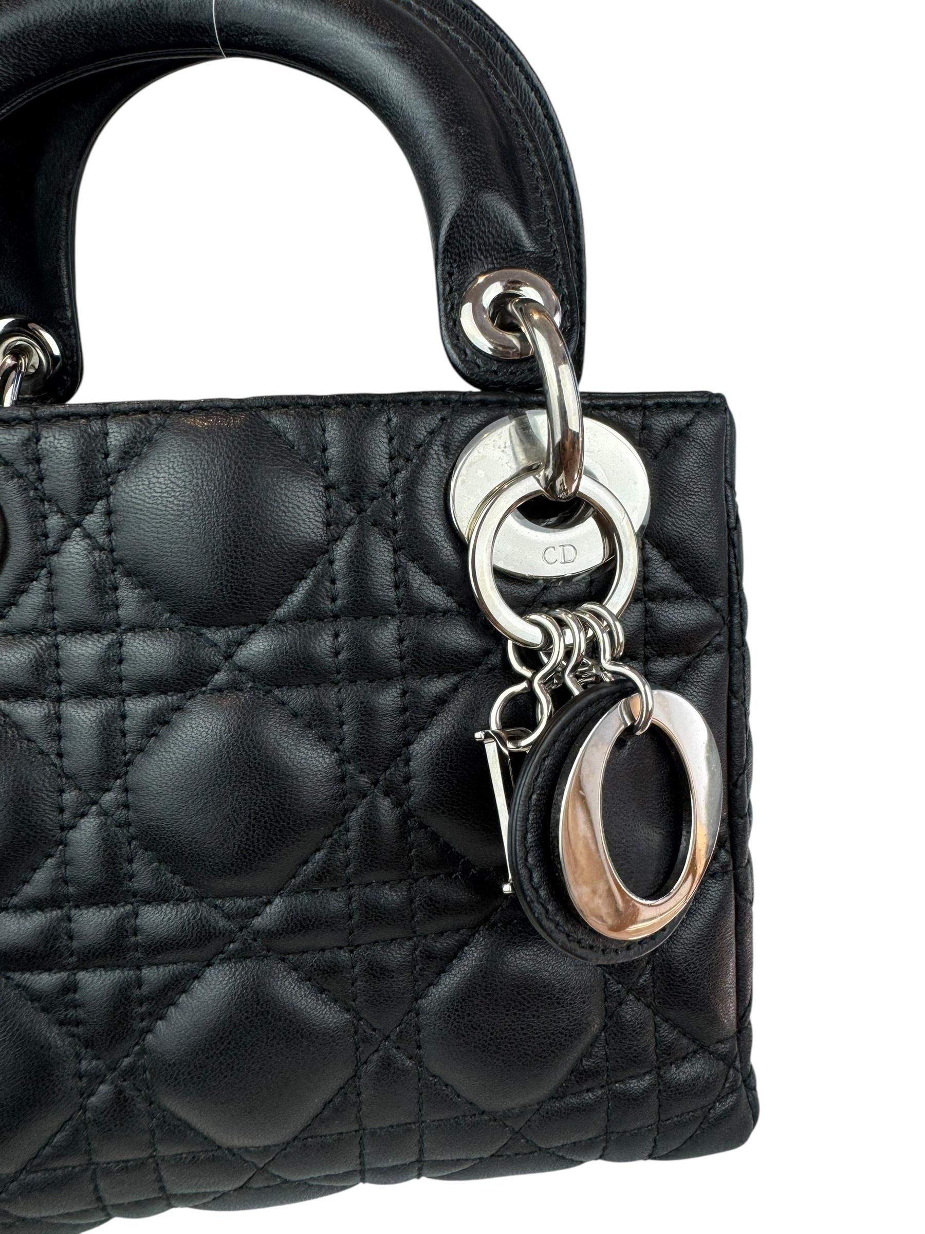 CHRISTIAN DIOR MINI LADY DIOR BAG