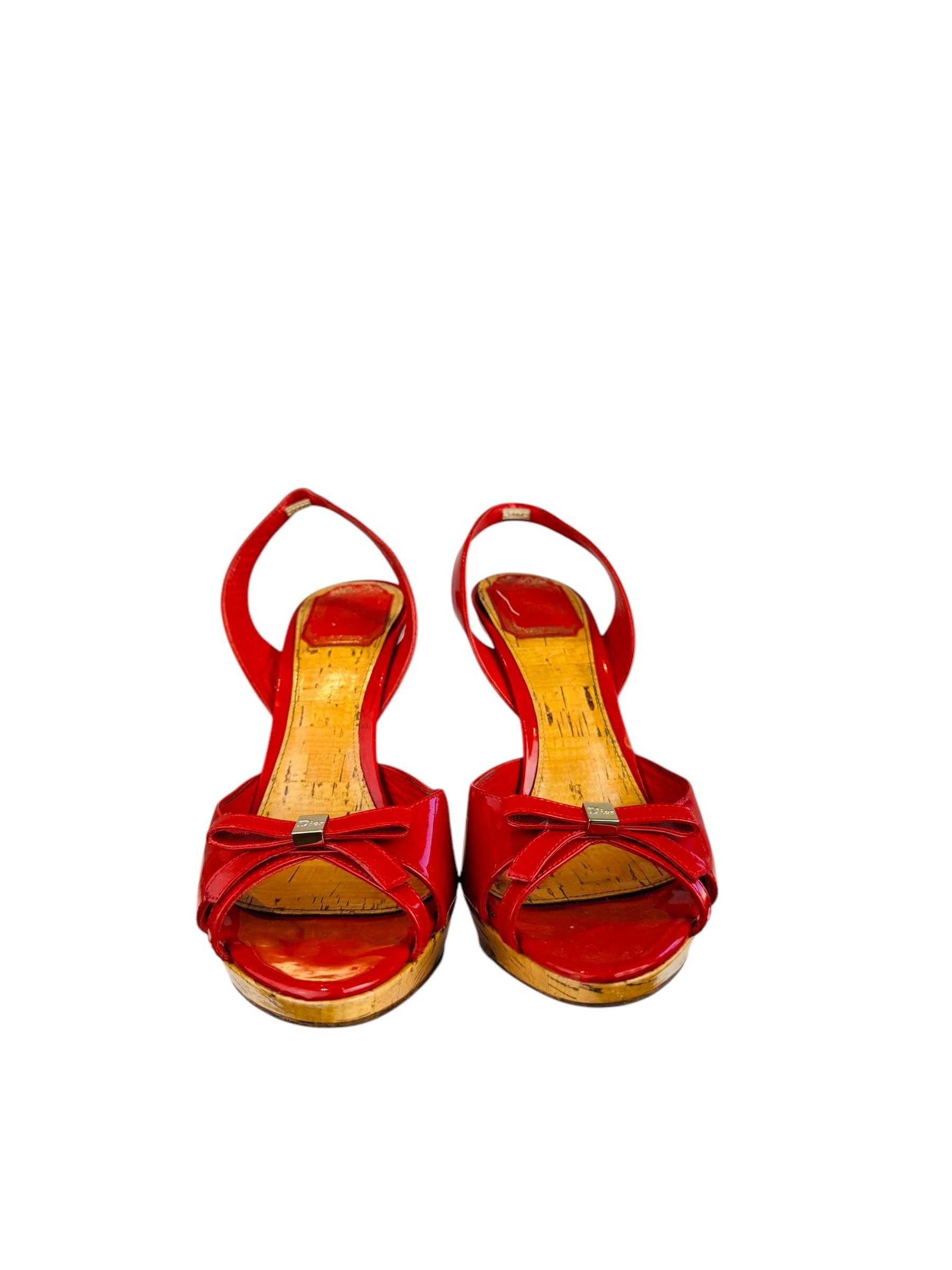 CHRISTIAN DIOR PINK RIBBON HEELS