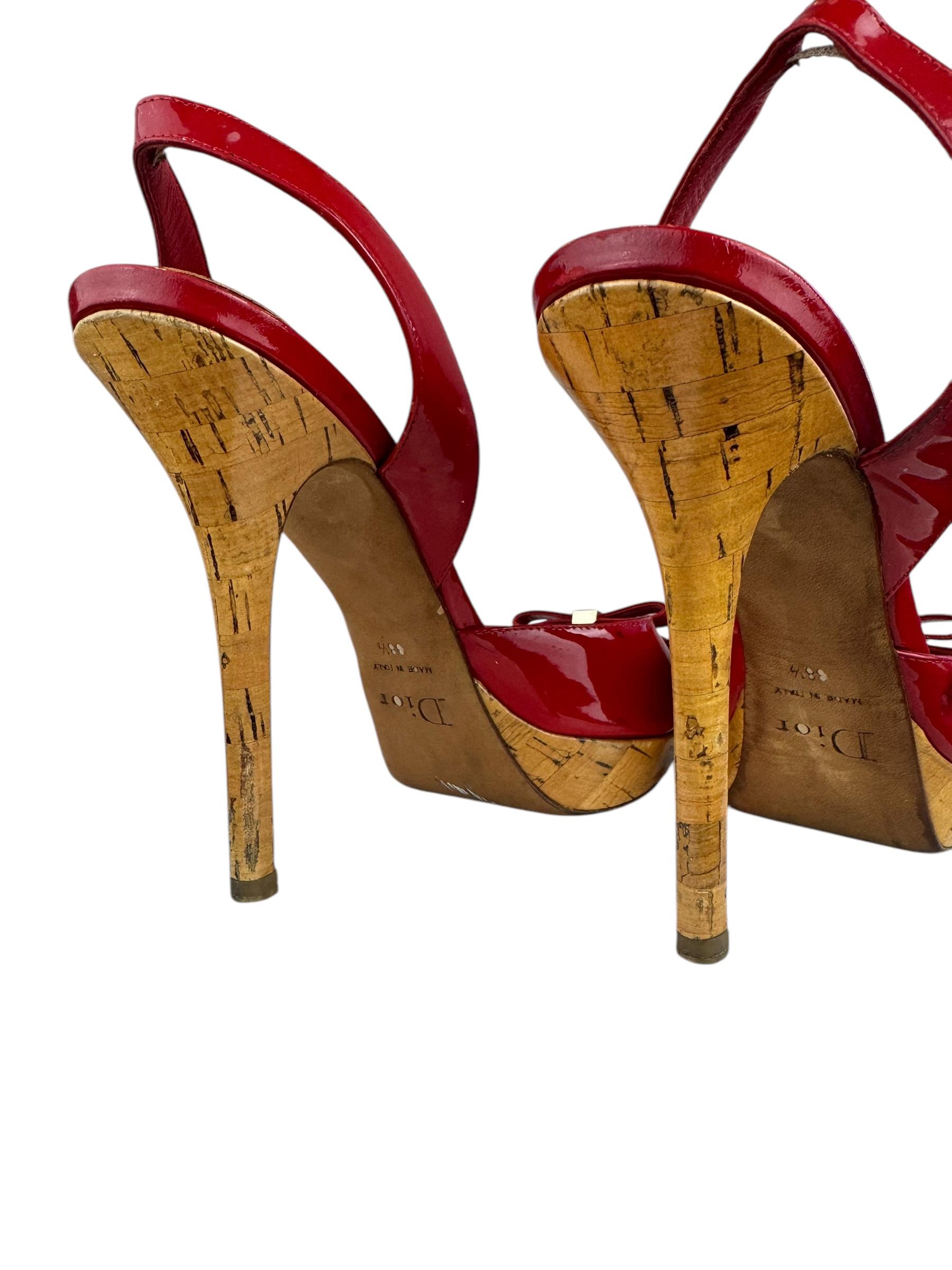 CHRISTIAN DIOR PINK RIBBON HEELS