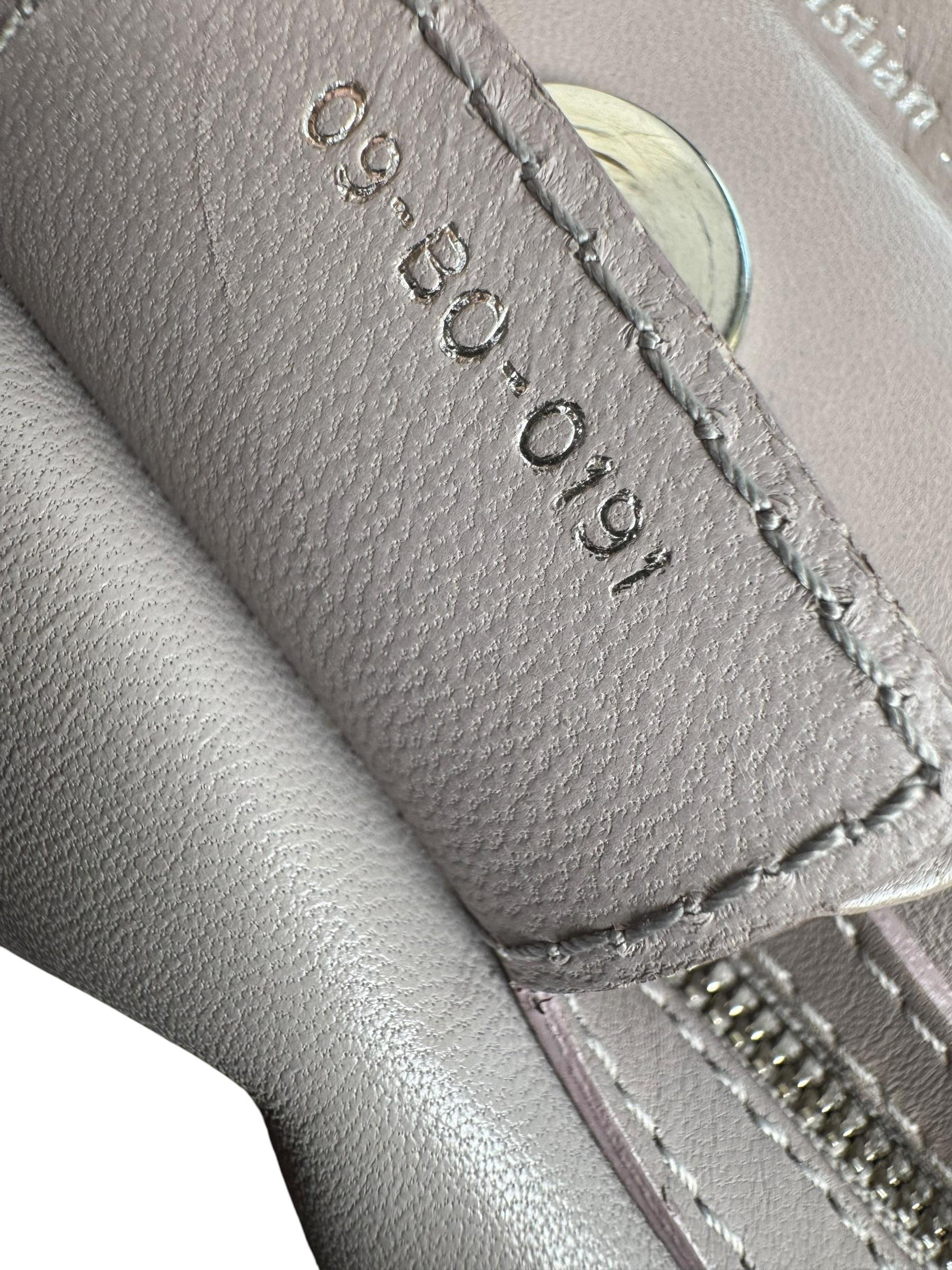 CHRISTIAN DIOR QUILTED LEATHER TOTE BAG