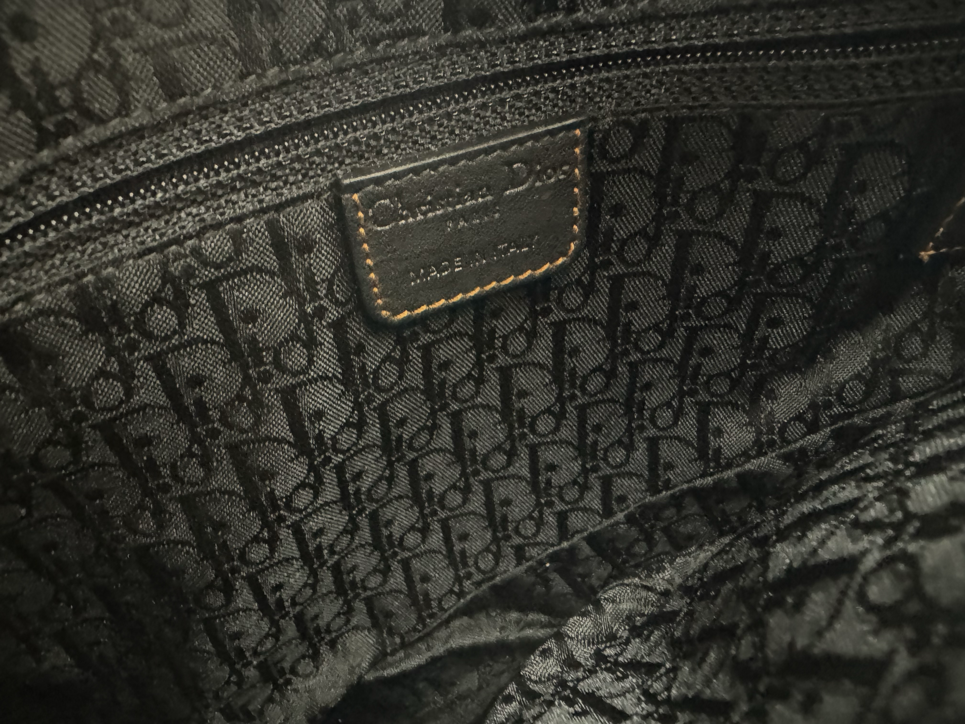 CHRISTIAN DIOR VINTAGE TRAVELLER SHOULDER BAG