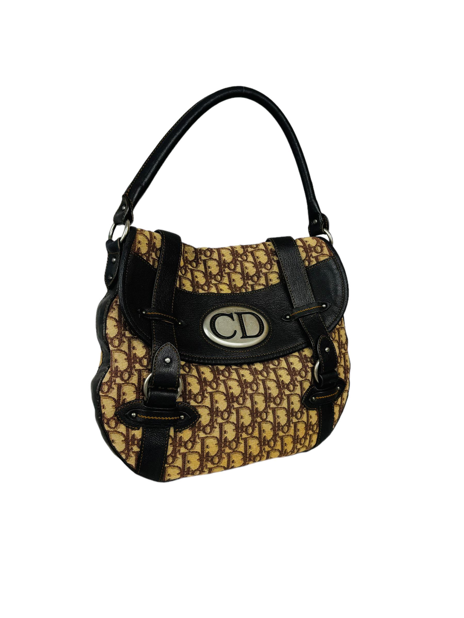 CHRISTIAN DIOR VINTAGE TRAVELLER SHOULDER BAG