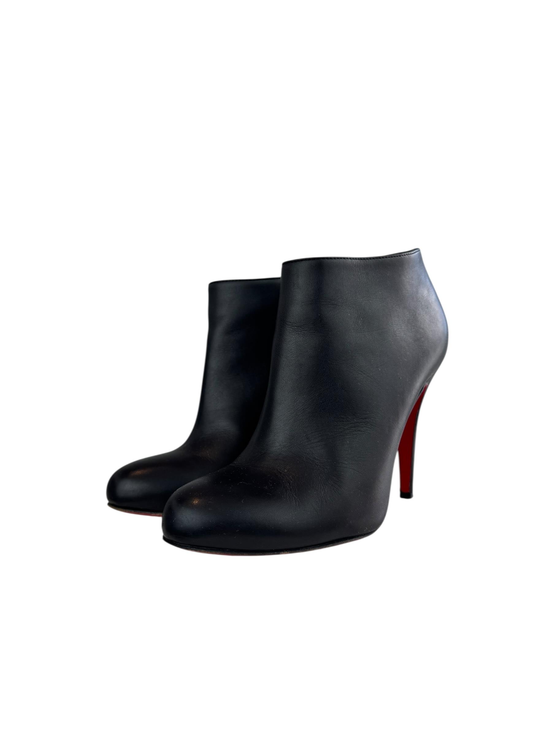 CHRISTIAN LOUBOUTIN BLACK BOOTS