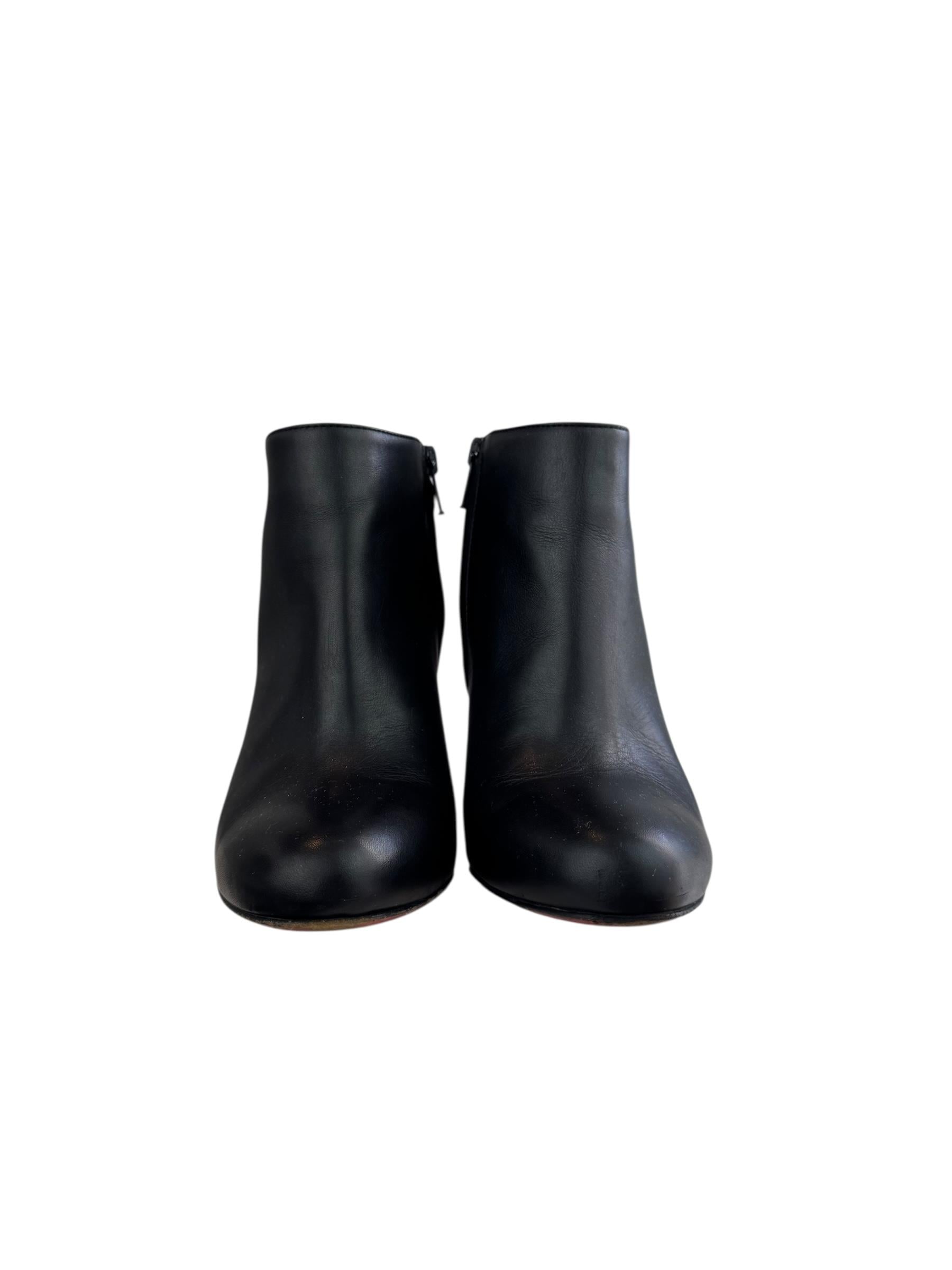 CHRISTIAN LOUBOUTIN BLACK BOOTS