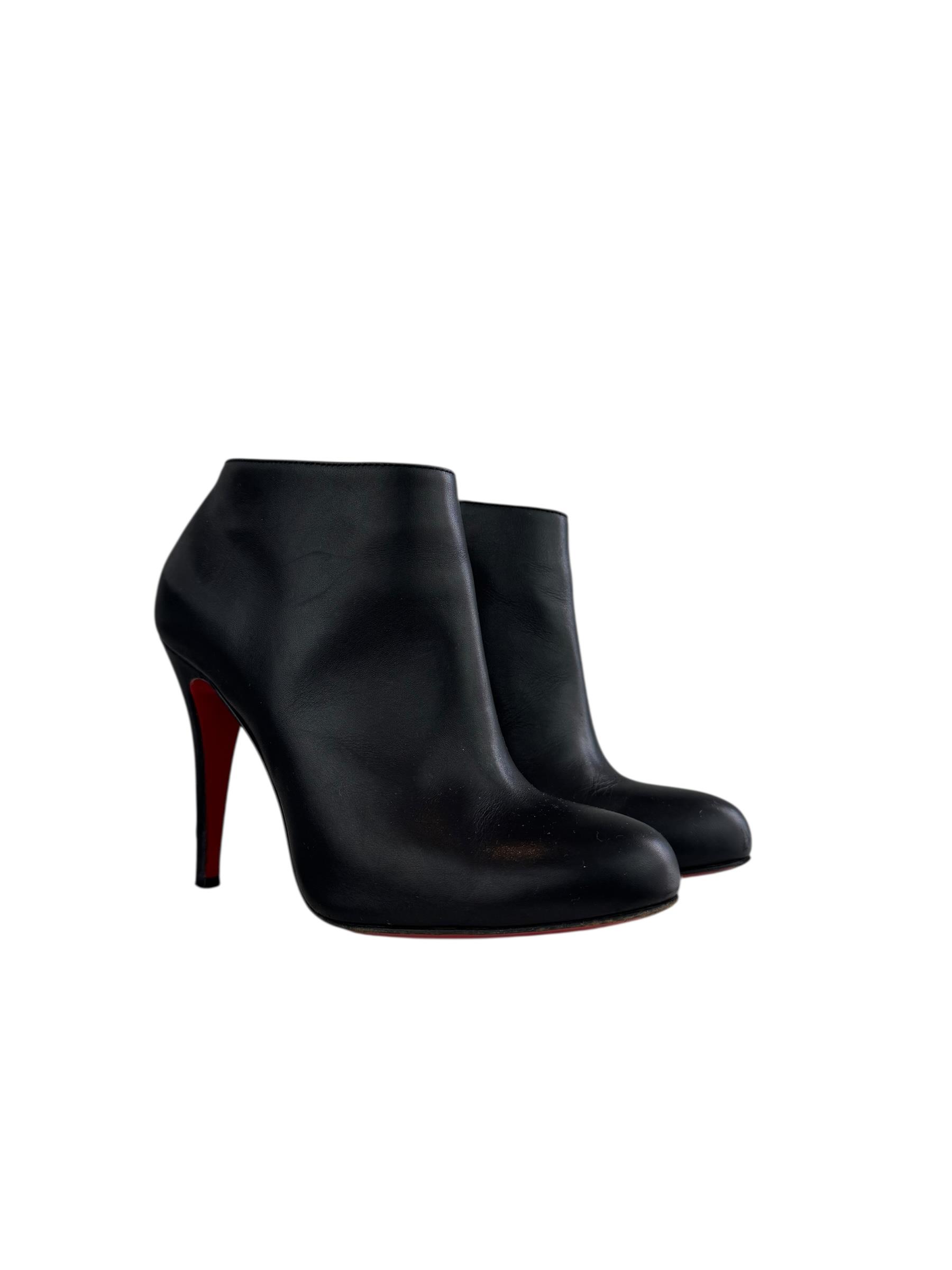 CHRISTIAN LOUBOUTIN BLACK BOOTS