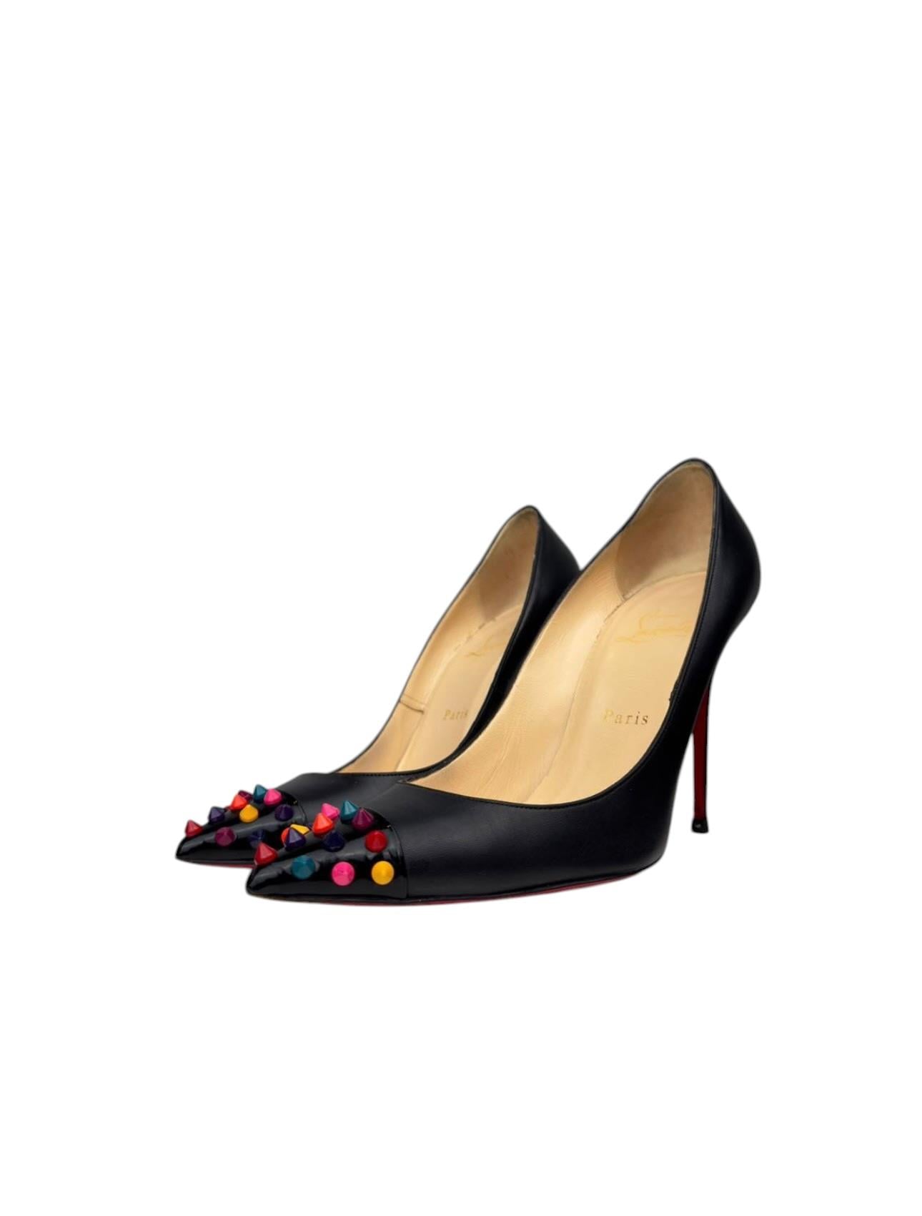CHRISTIAN LOUBOUTIN MULTICOLOR PUMPS
