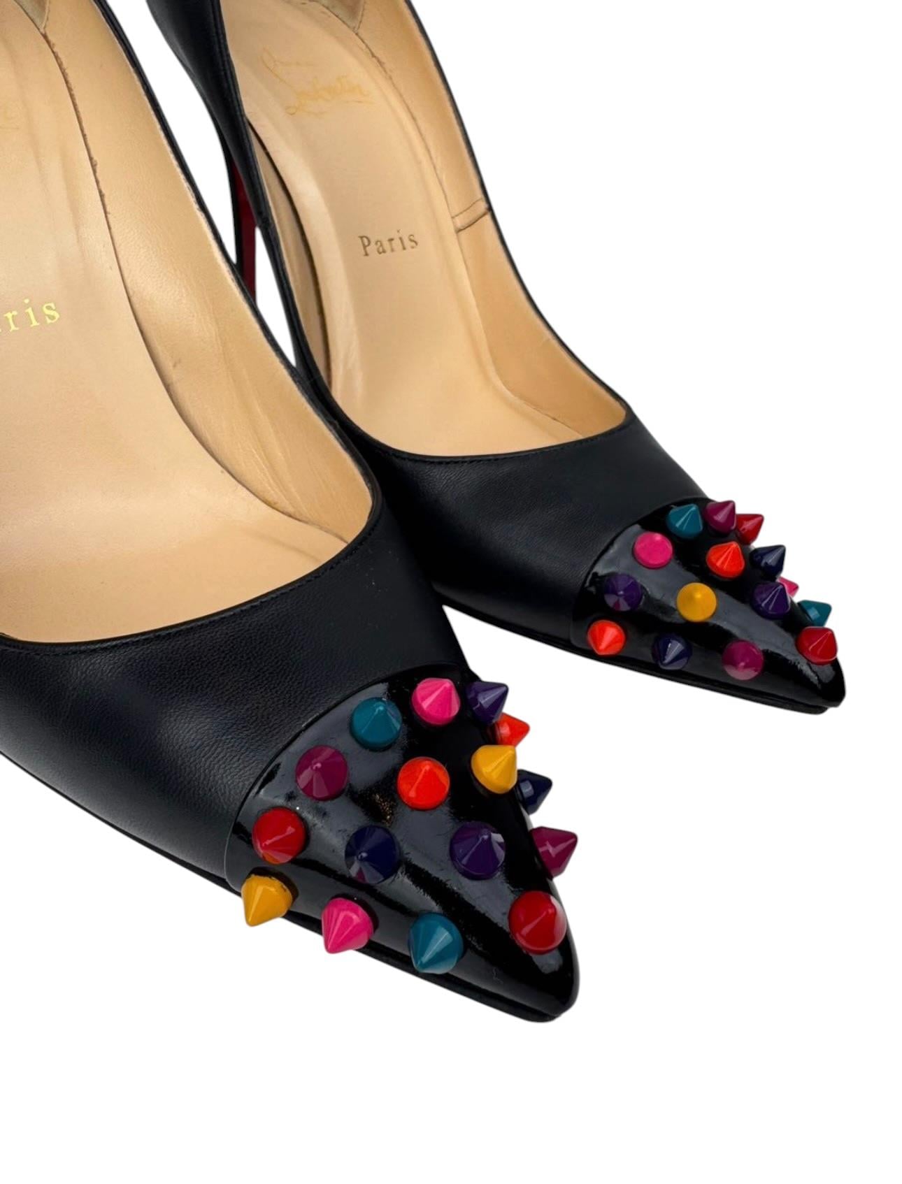 CHRISTIAN LOUBOUTIN MULTICOLOR PUMPS