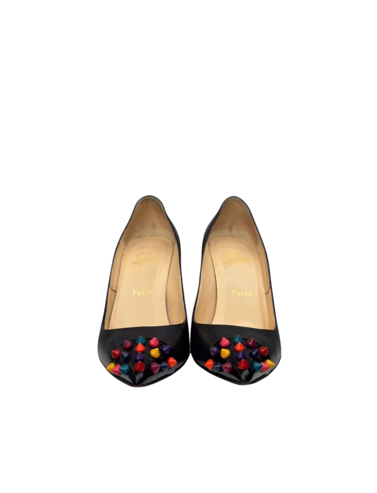 CHRISTIAN LOUBOUTIN MULTICOLOR PUMPS