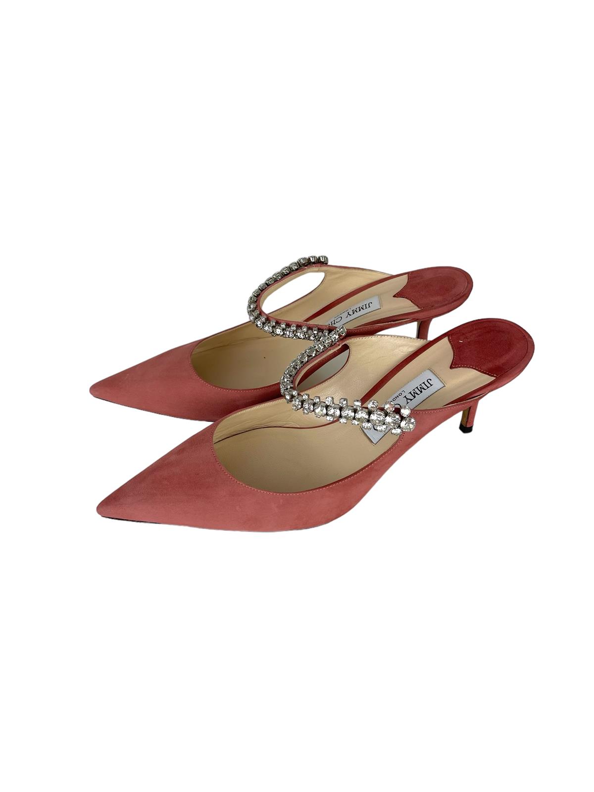 CRYSTAL STRAP HEELS