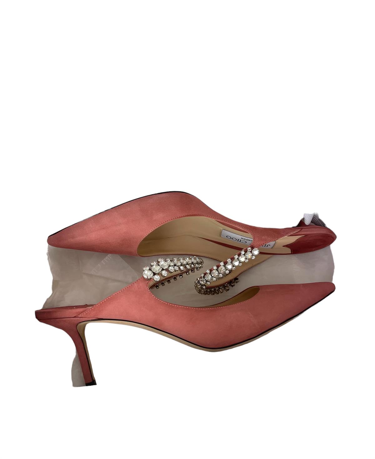 CRYSTAL STRAP HEELS