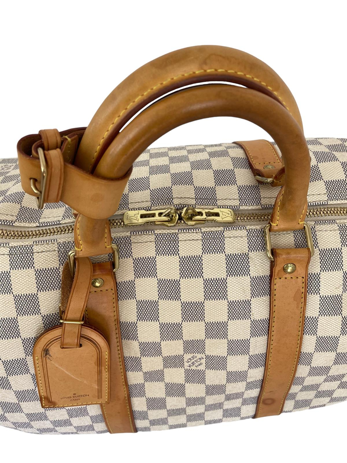 DAMIER AZUR KEEPALL 55 