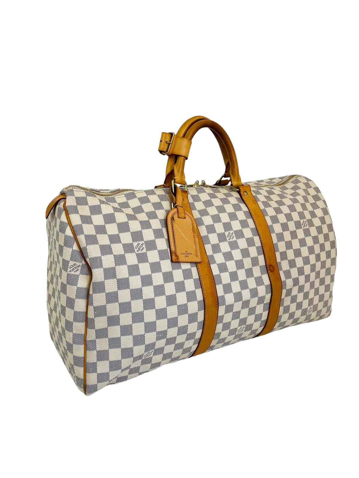 DAMIER AZUR KEEPALL 55 