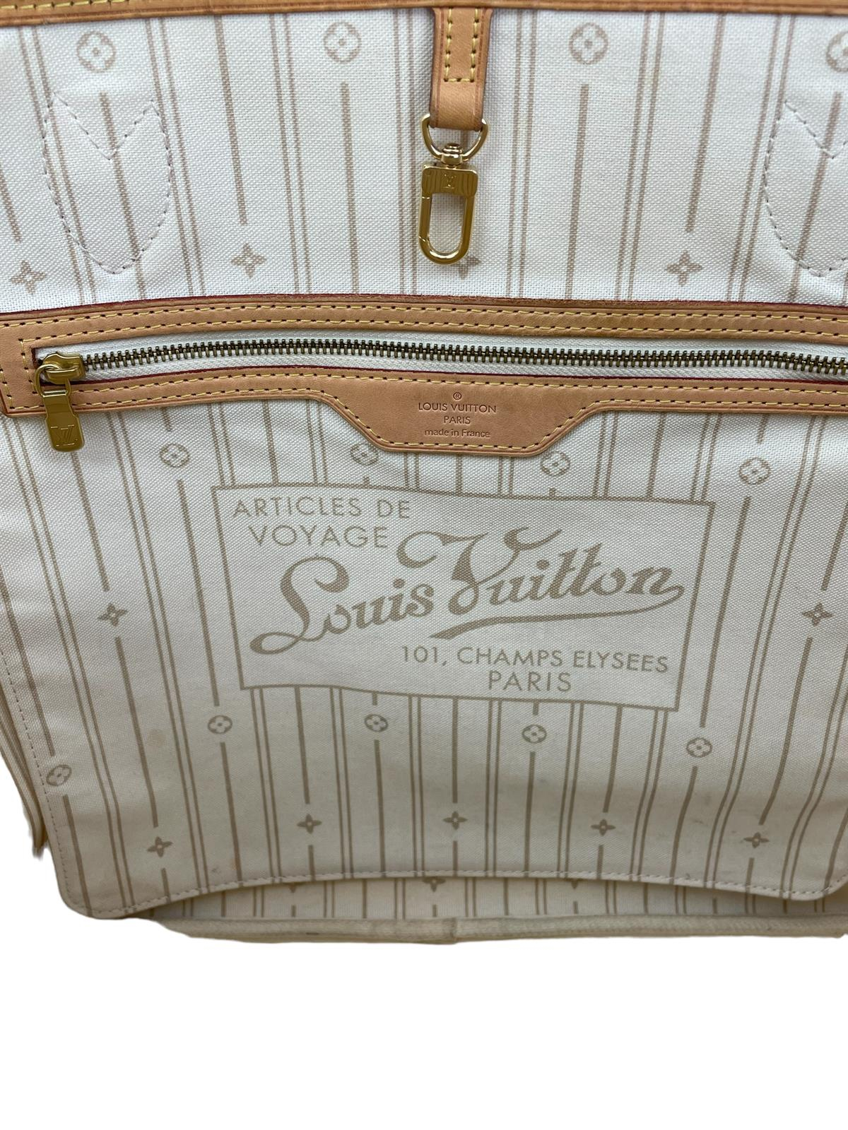 DAMIER AZUR NEVERFULL GM BAG  