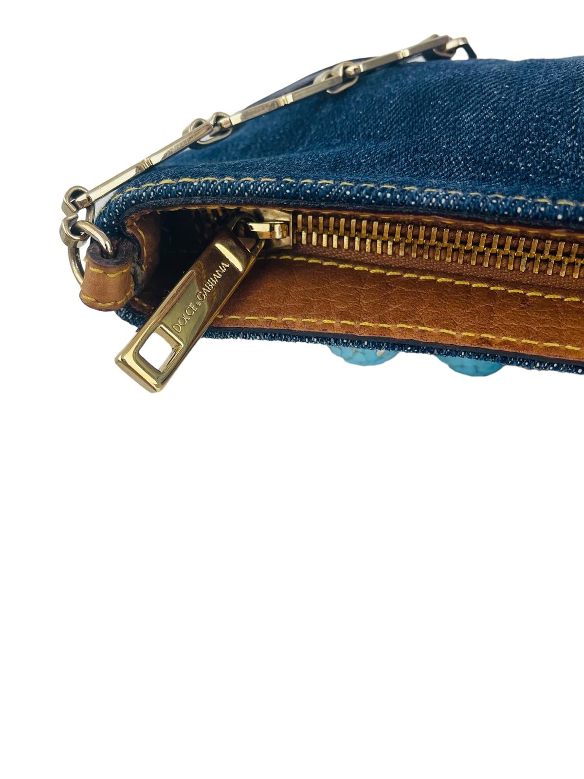 DENIM SHOULDER BAG