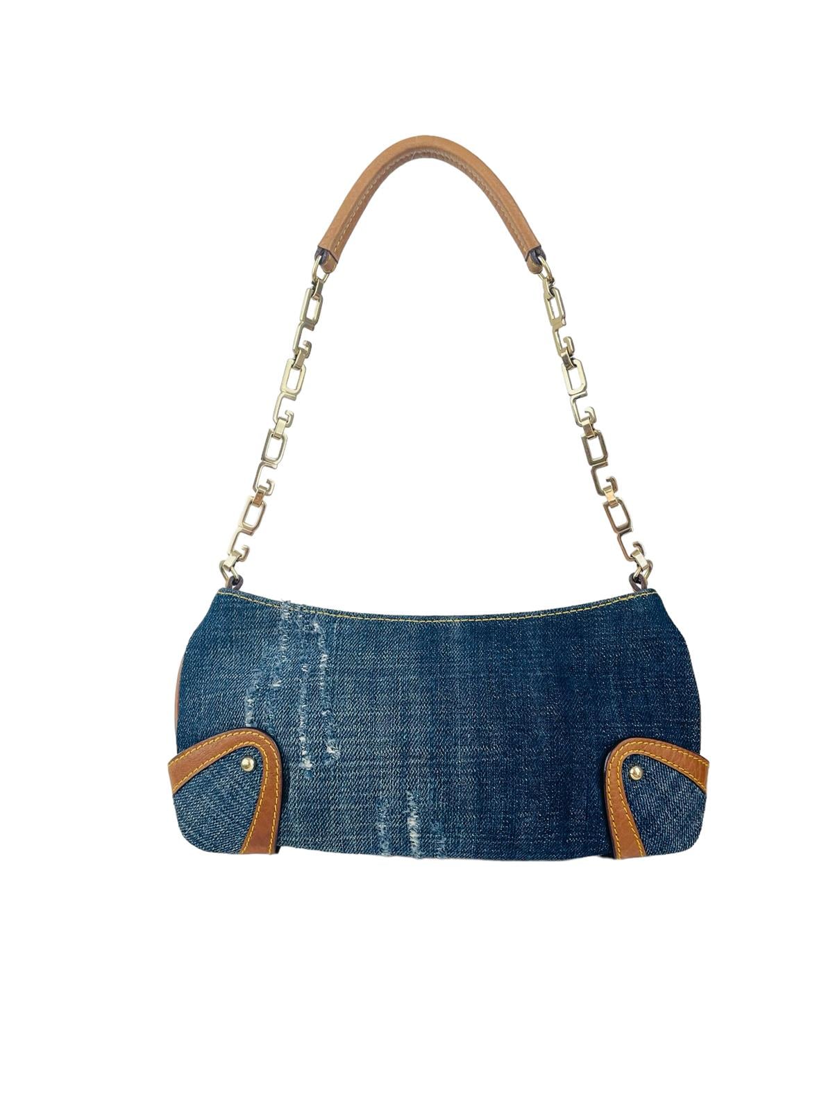 DENIM SHOULDER BAG