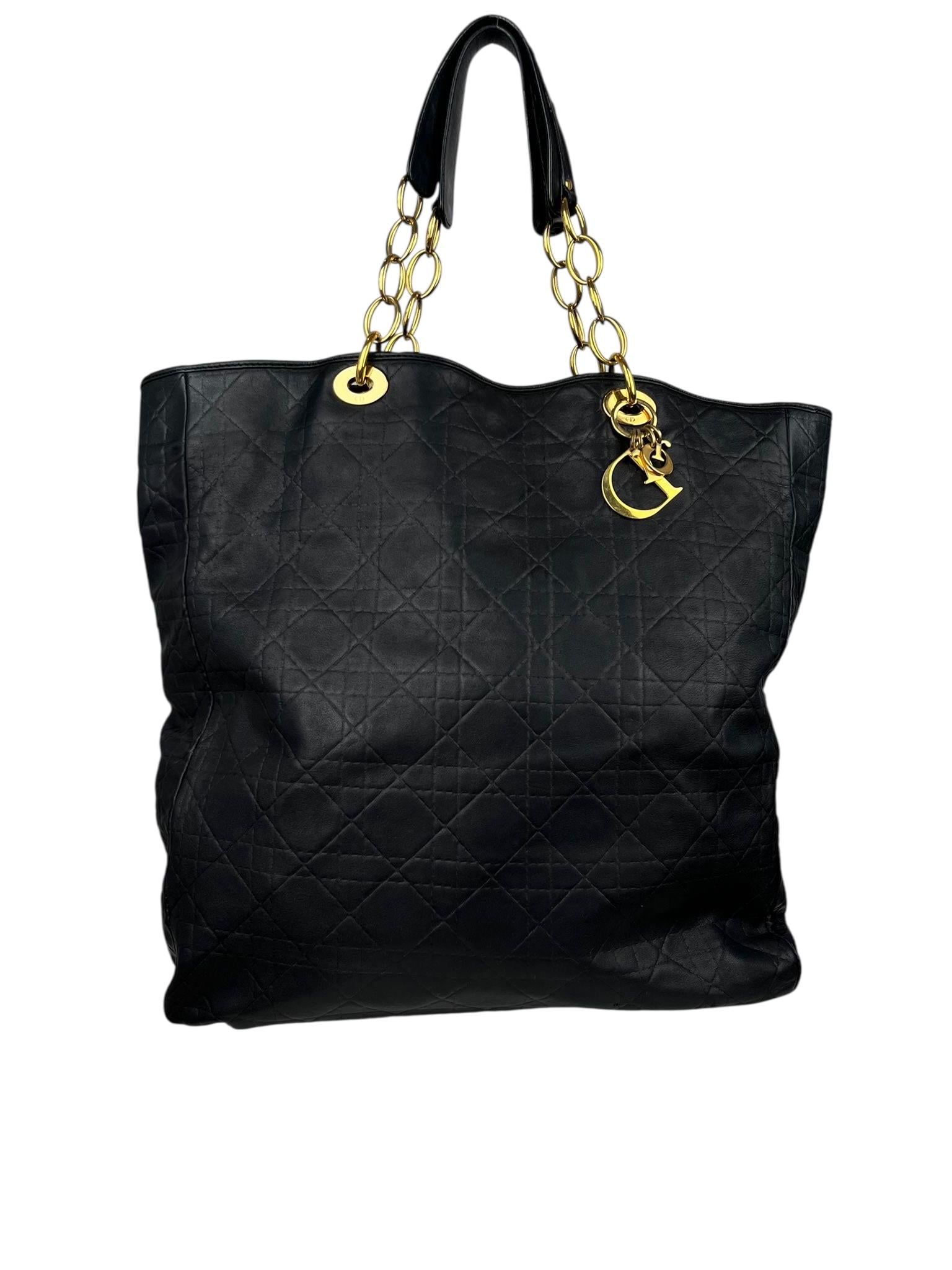 DIOR LADY DIOR CANNAGE SHOPPING BAG