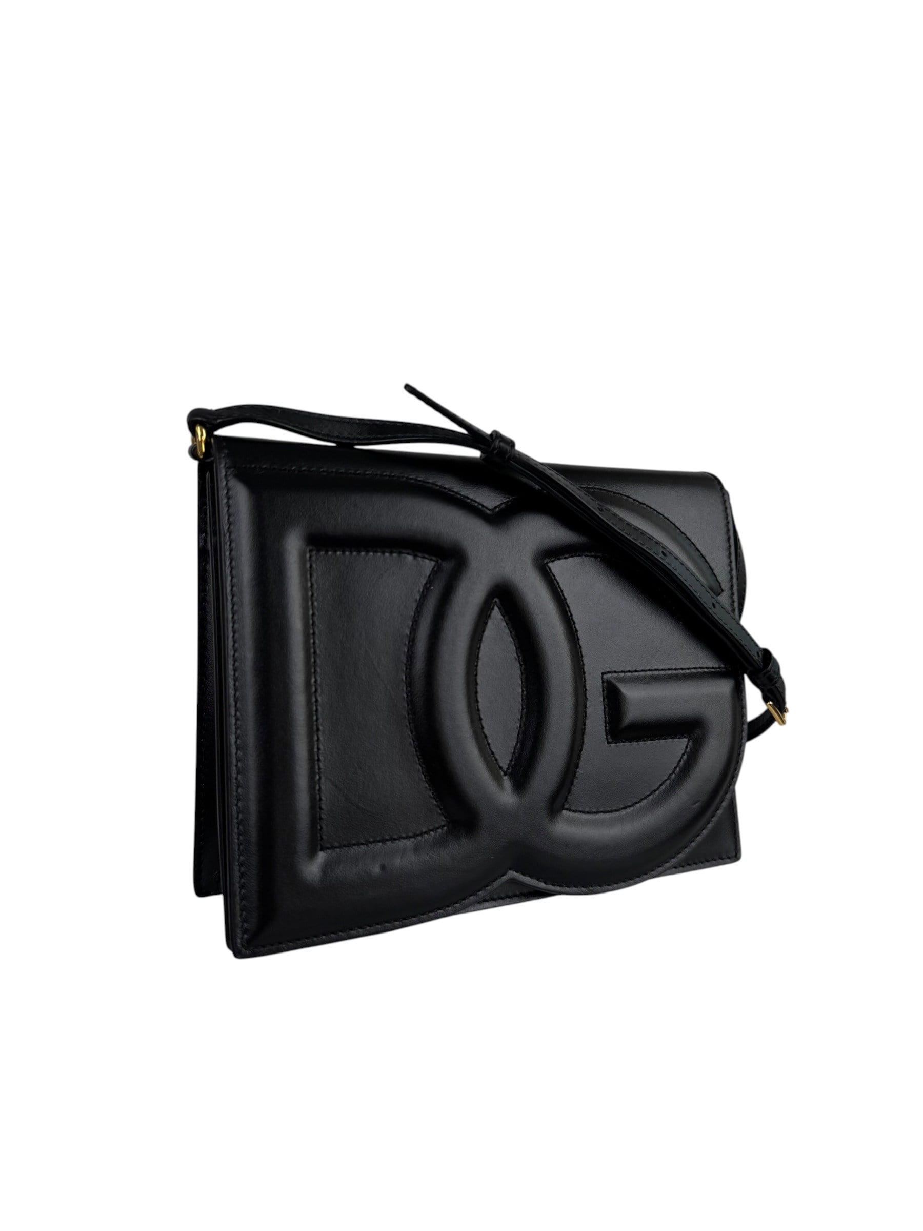 DOLCE GABBANA DG LOGO SHOULDER BAG