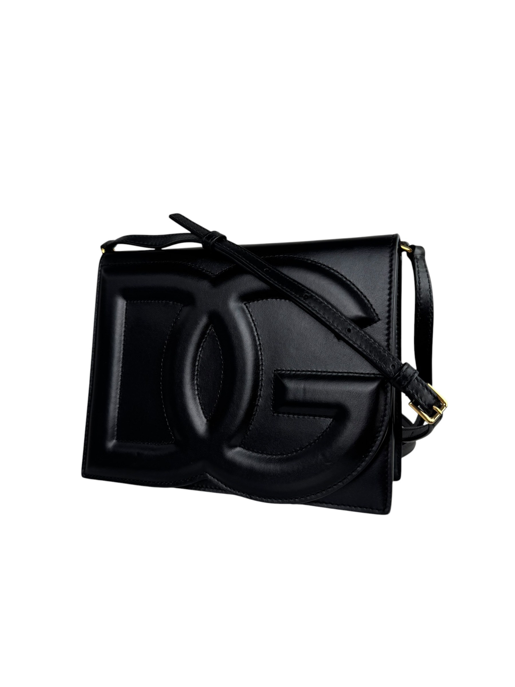 DOLCE GABBANA DG LOGO SHOULDER BAG