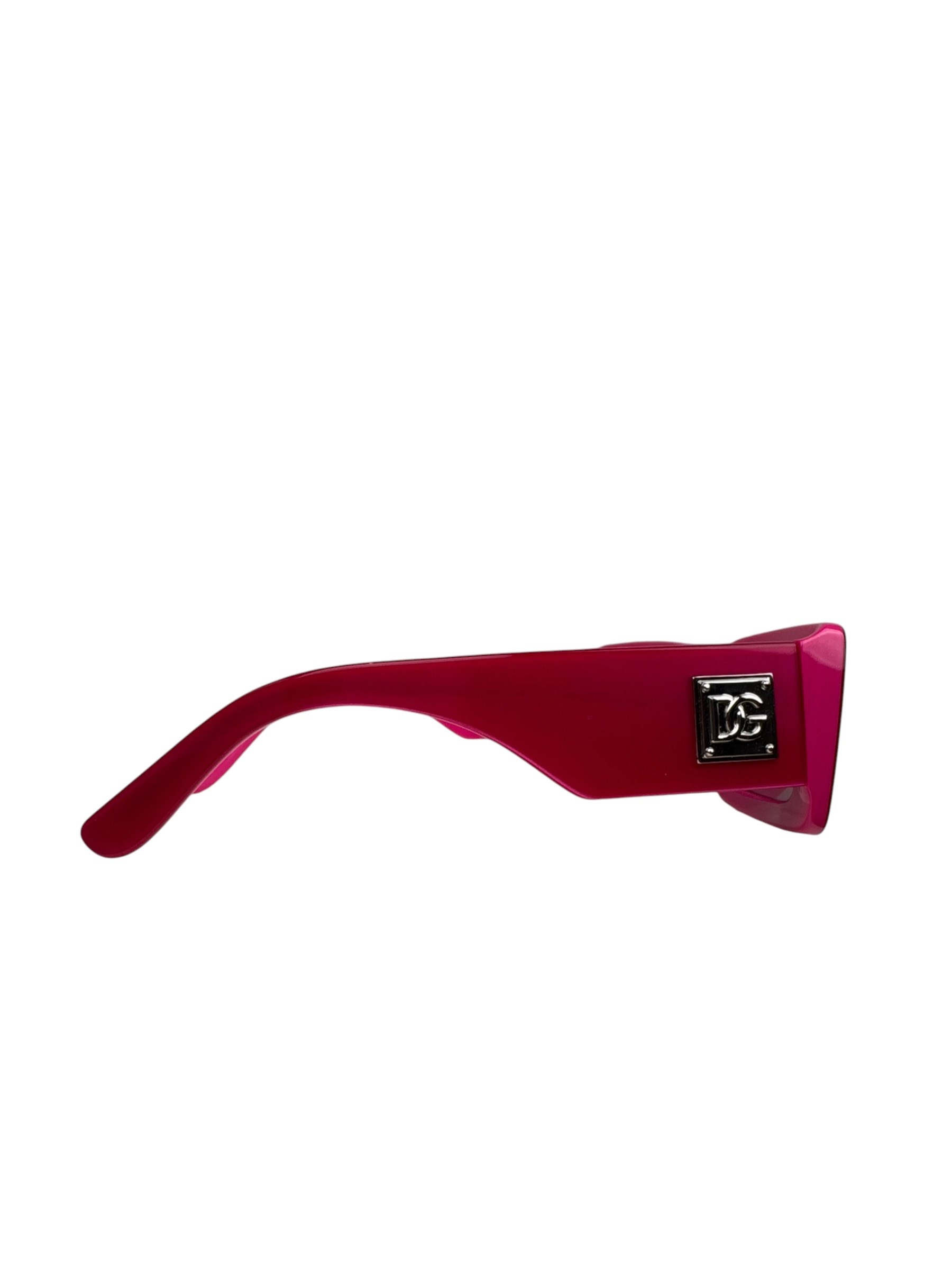 DOLCE GABBANA DG4416 FUSHIA SQUARE SUNGLASSES