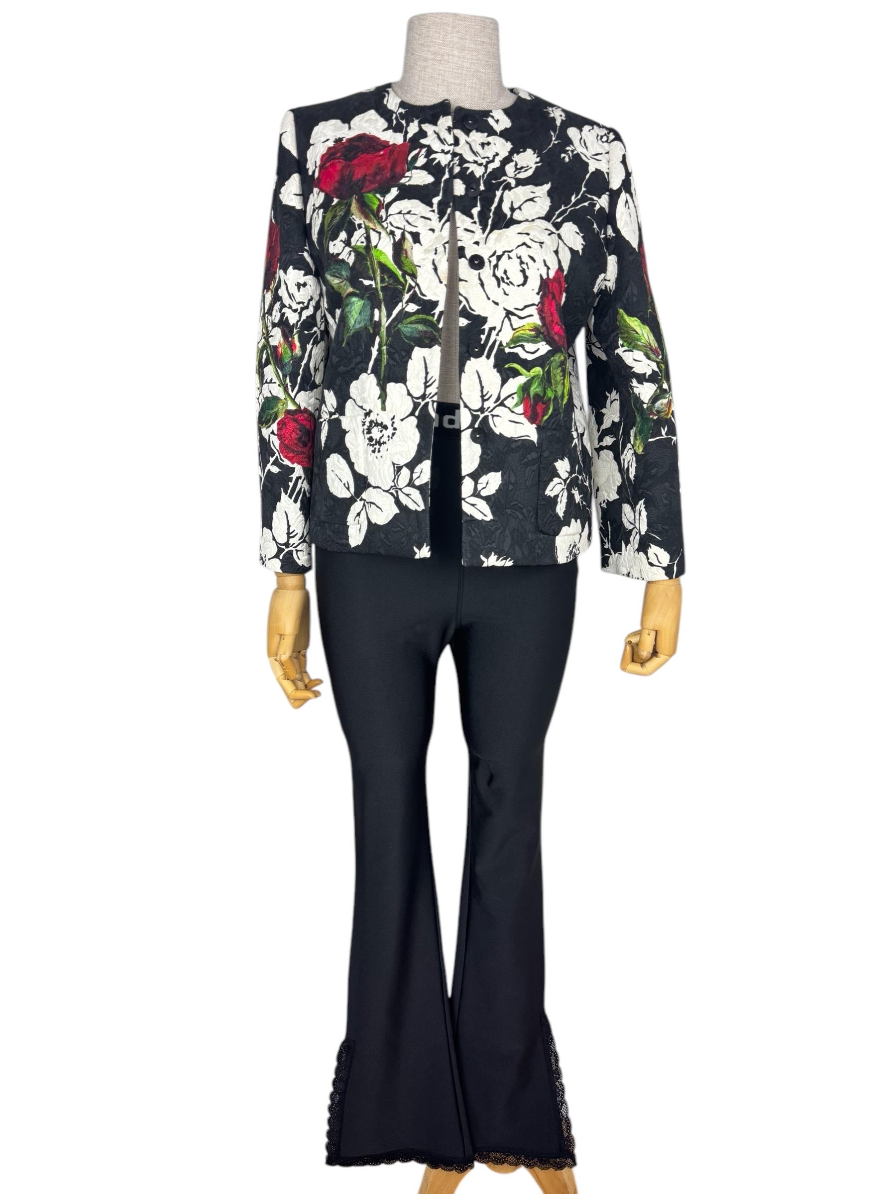 DOLCE GABBANA FLORAL JACKET