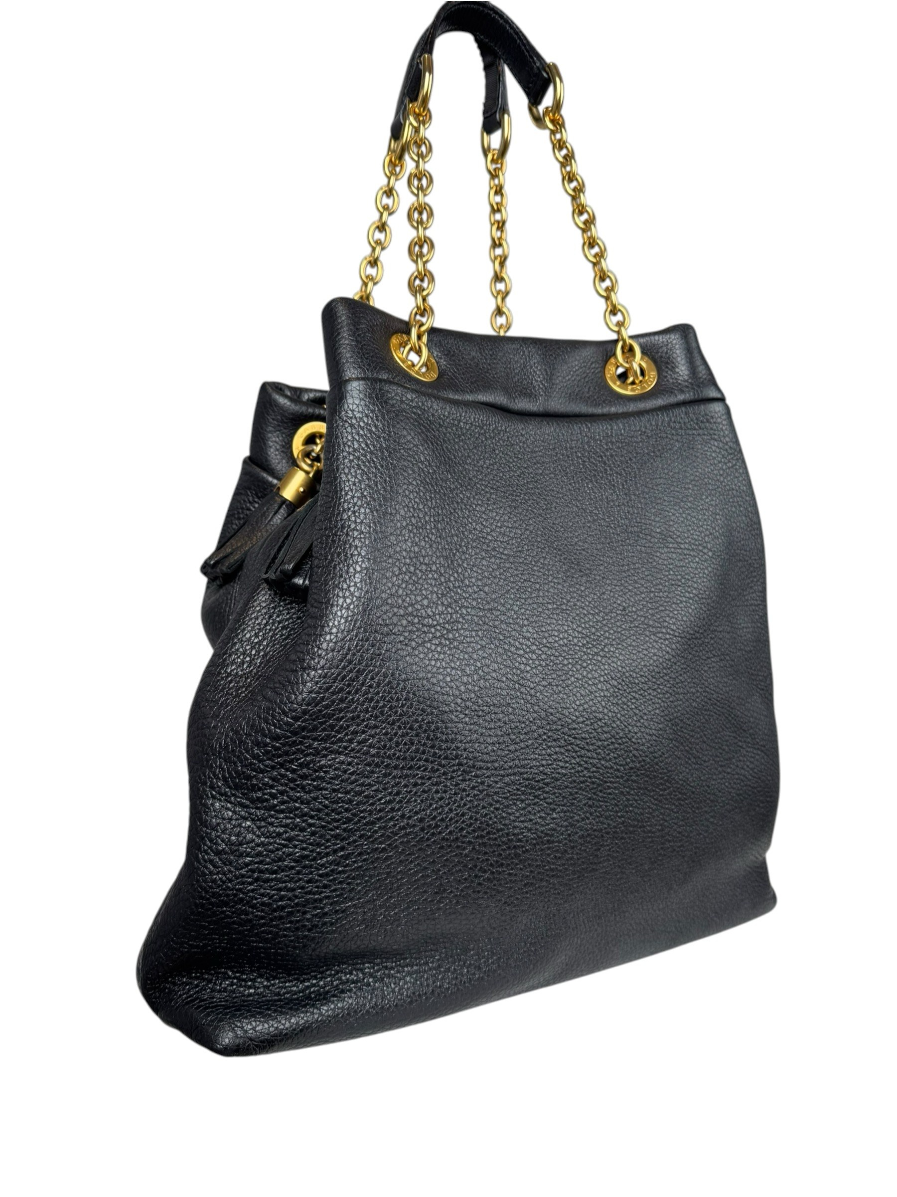 DOLCE GABBANA LEATHER TOTE BAG