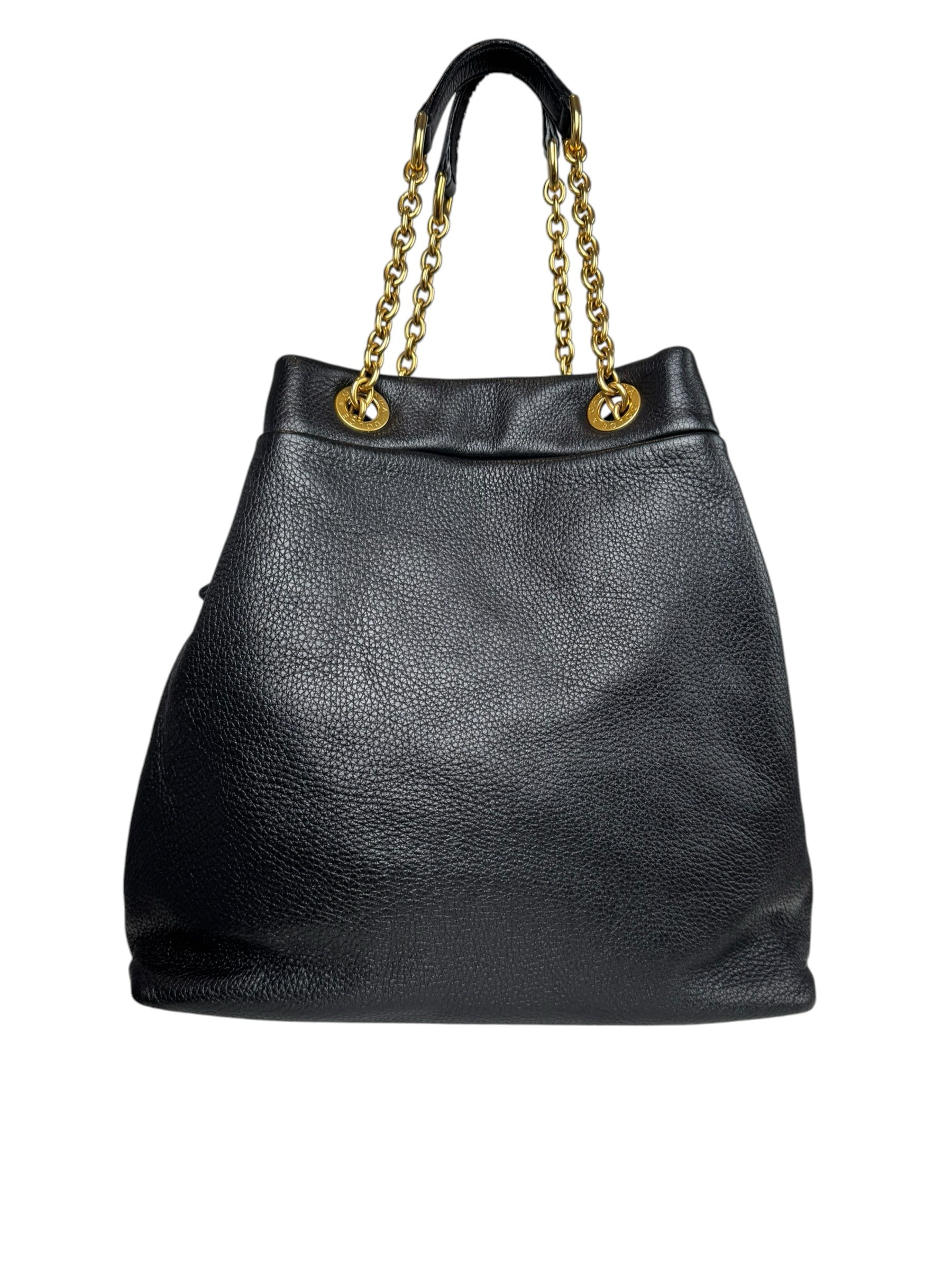 DOLCE GABBANA LEATHER TOTE BAG