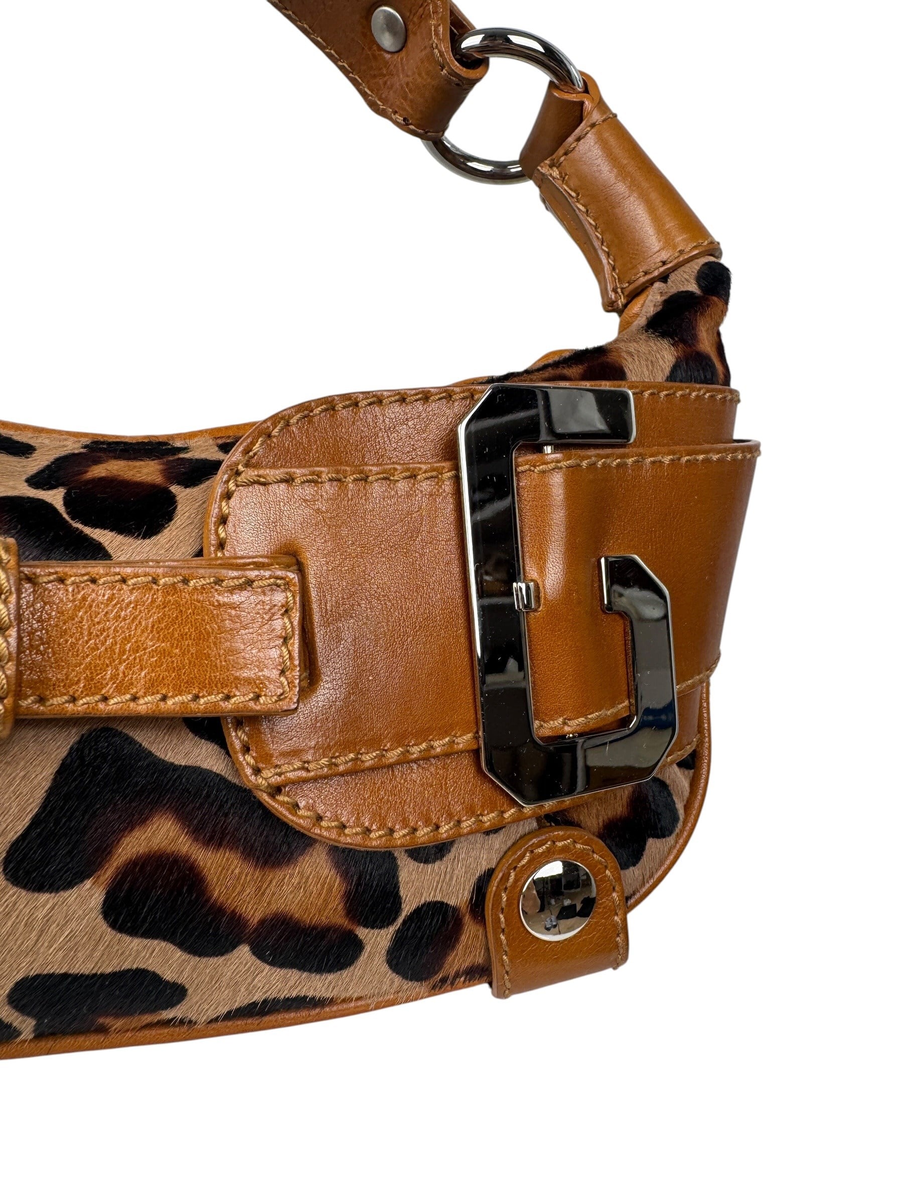 DOLCE GABBANA LEOPARD PRINT BAG