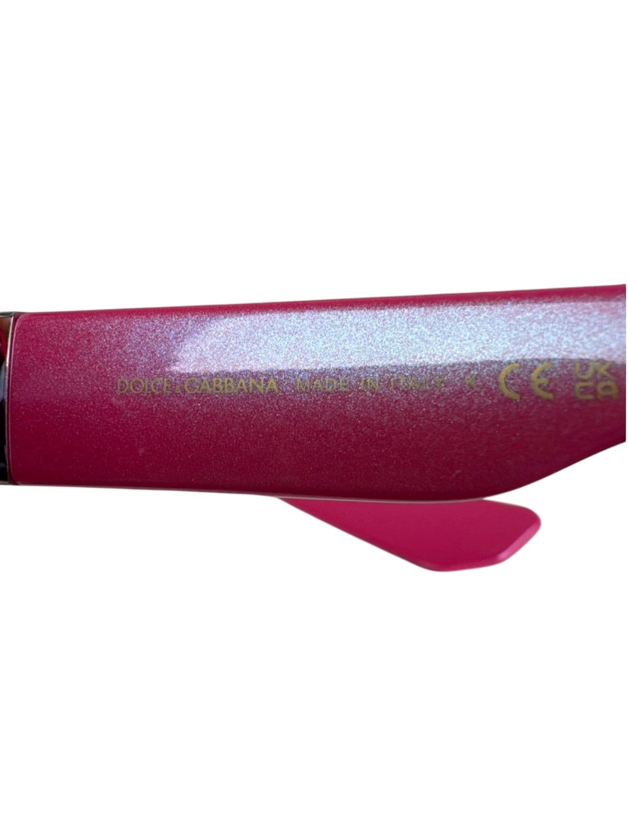 DOLCE GABBANA PINK BOLD SUNGLASSES