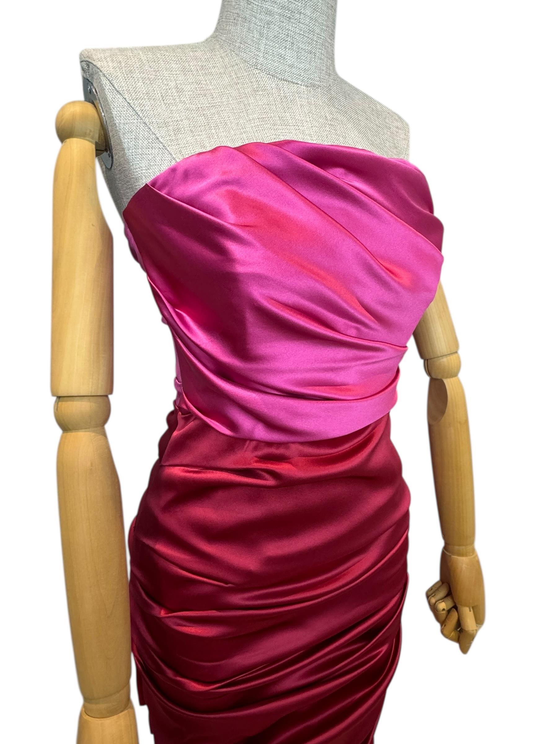 DOLCE GABBANA SILK DRESS