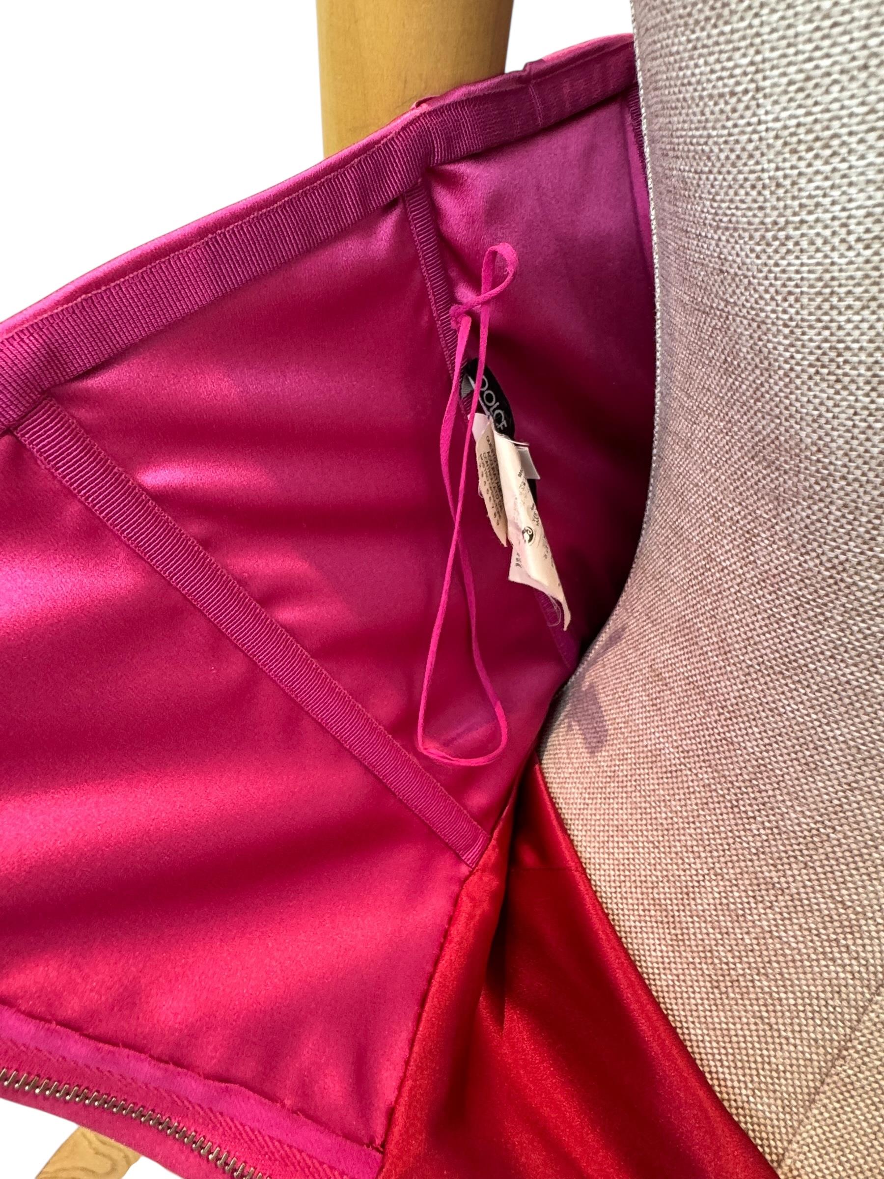DOLCE GABBANA SILK DRESS
