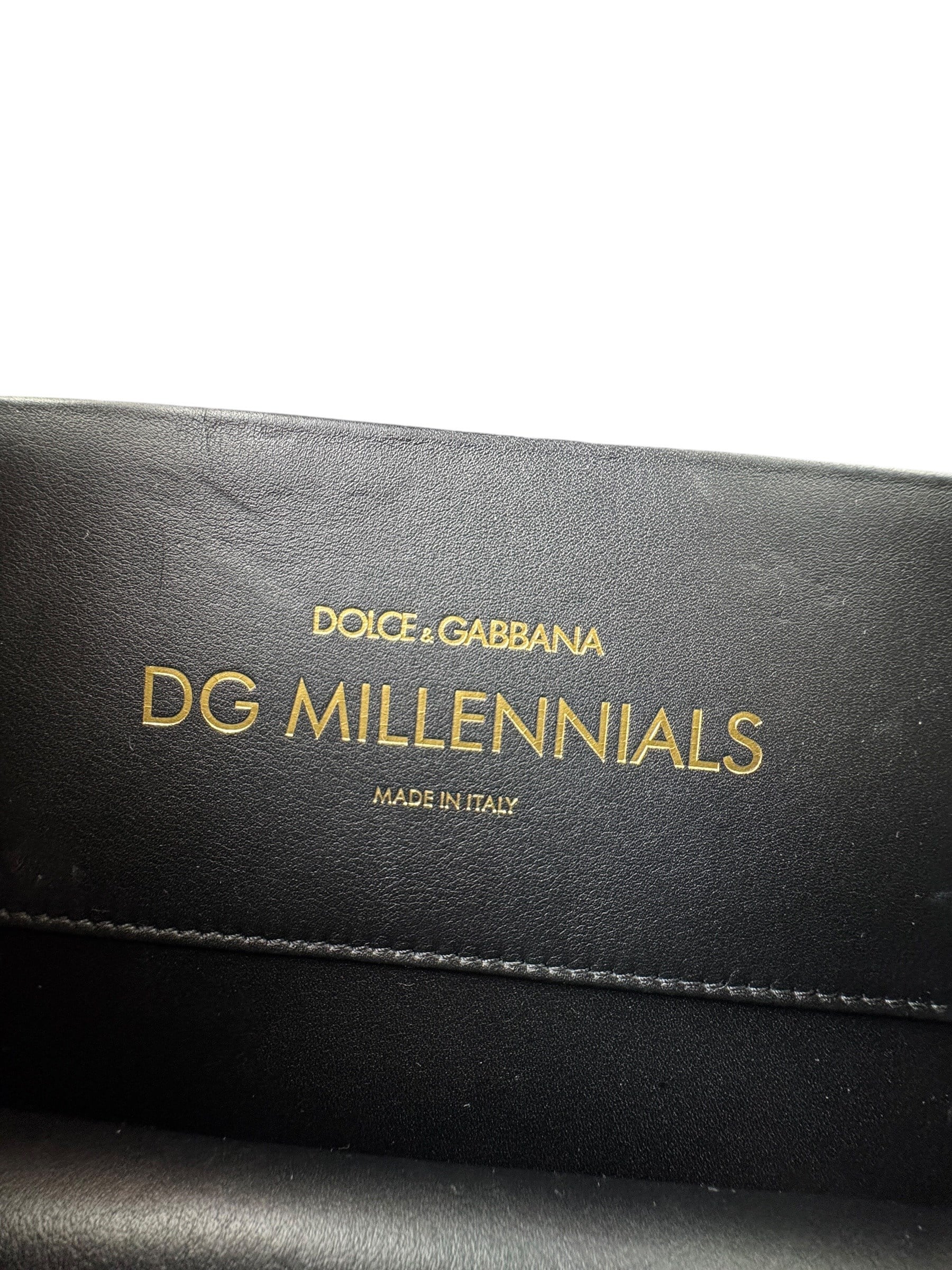 DOLCE GABBANA SILVER CHAIN  BAG