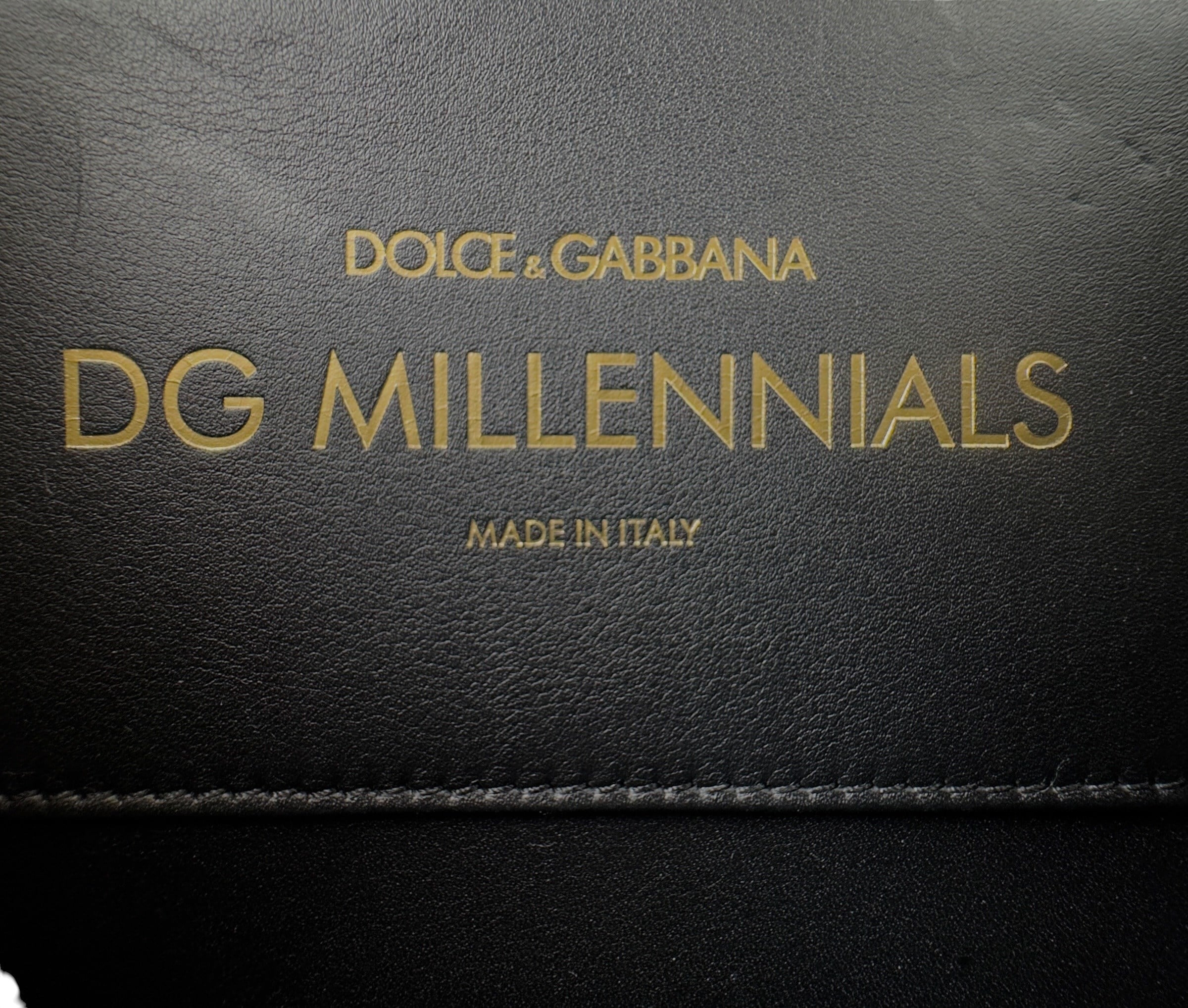 DOLCE GABBANA SILVER CHAIN  BAG
