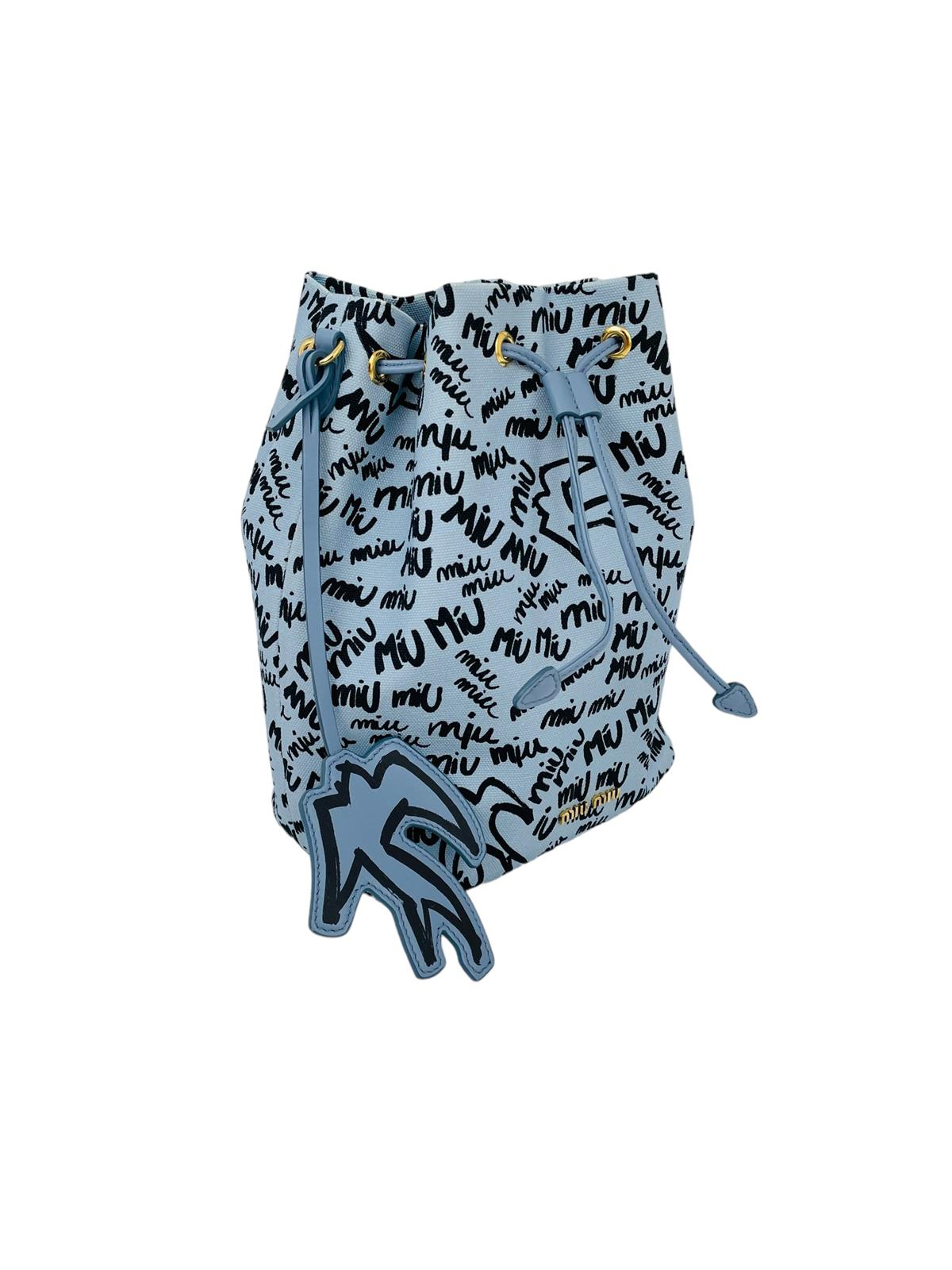 DRAWSTRING BUCKET HANDBAG