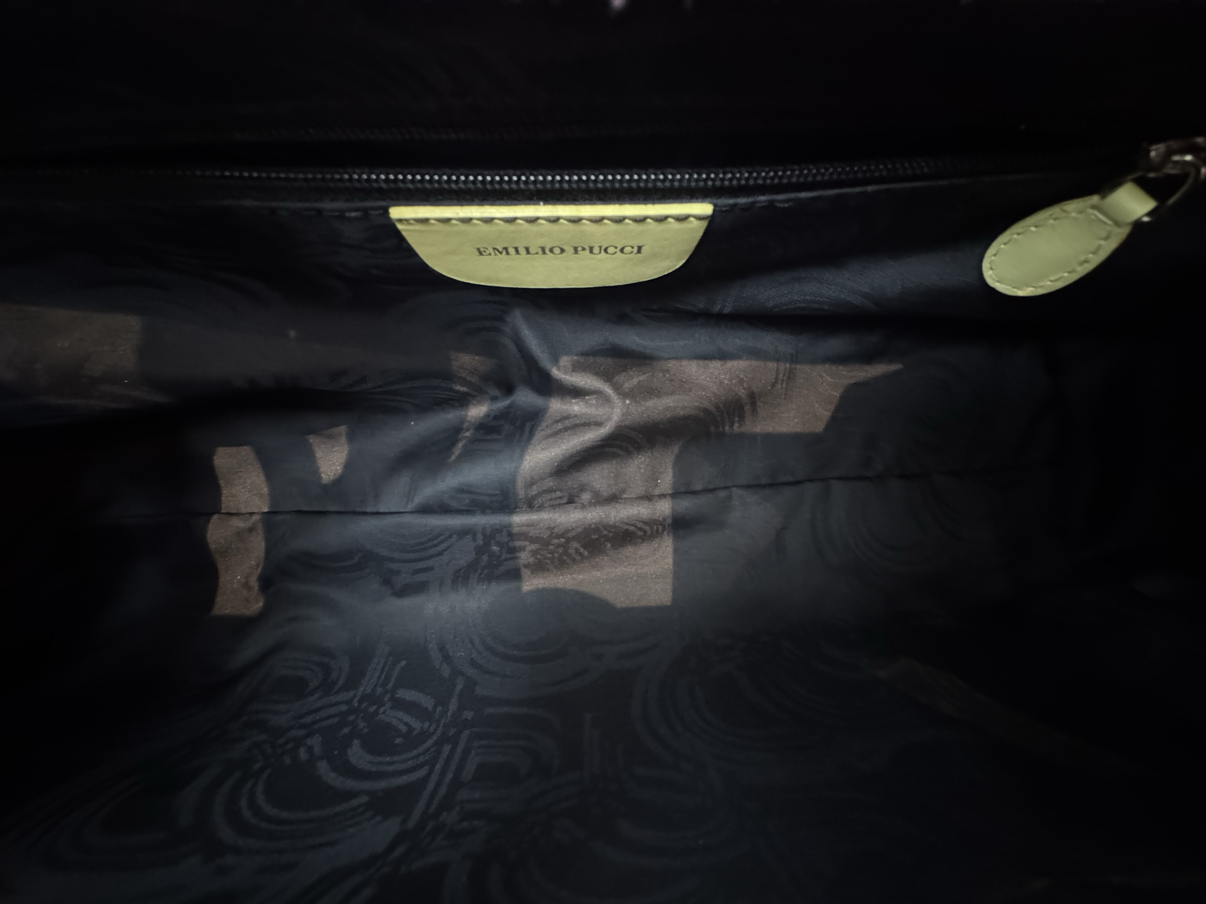 EMILIO PUCCI CANVAS TOTE BAG