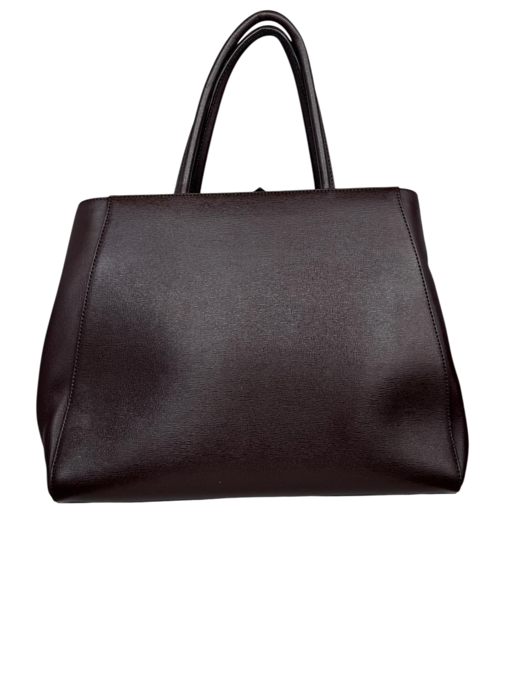 FENDI BROWN 2JOURS HANDBAG