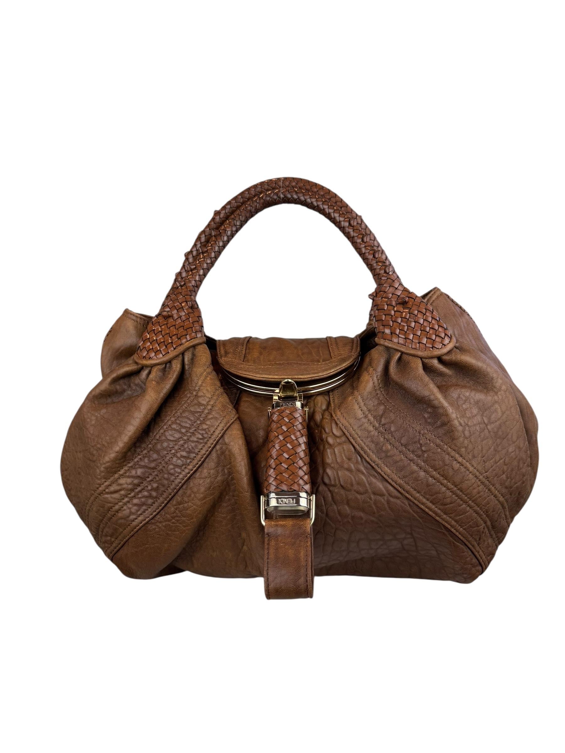 FENDI BROWN SPY BAG
