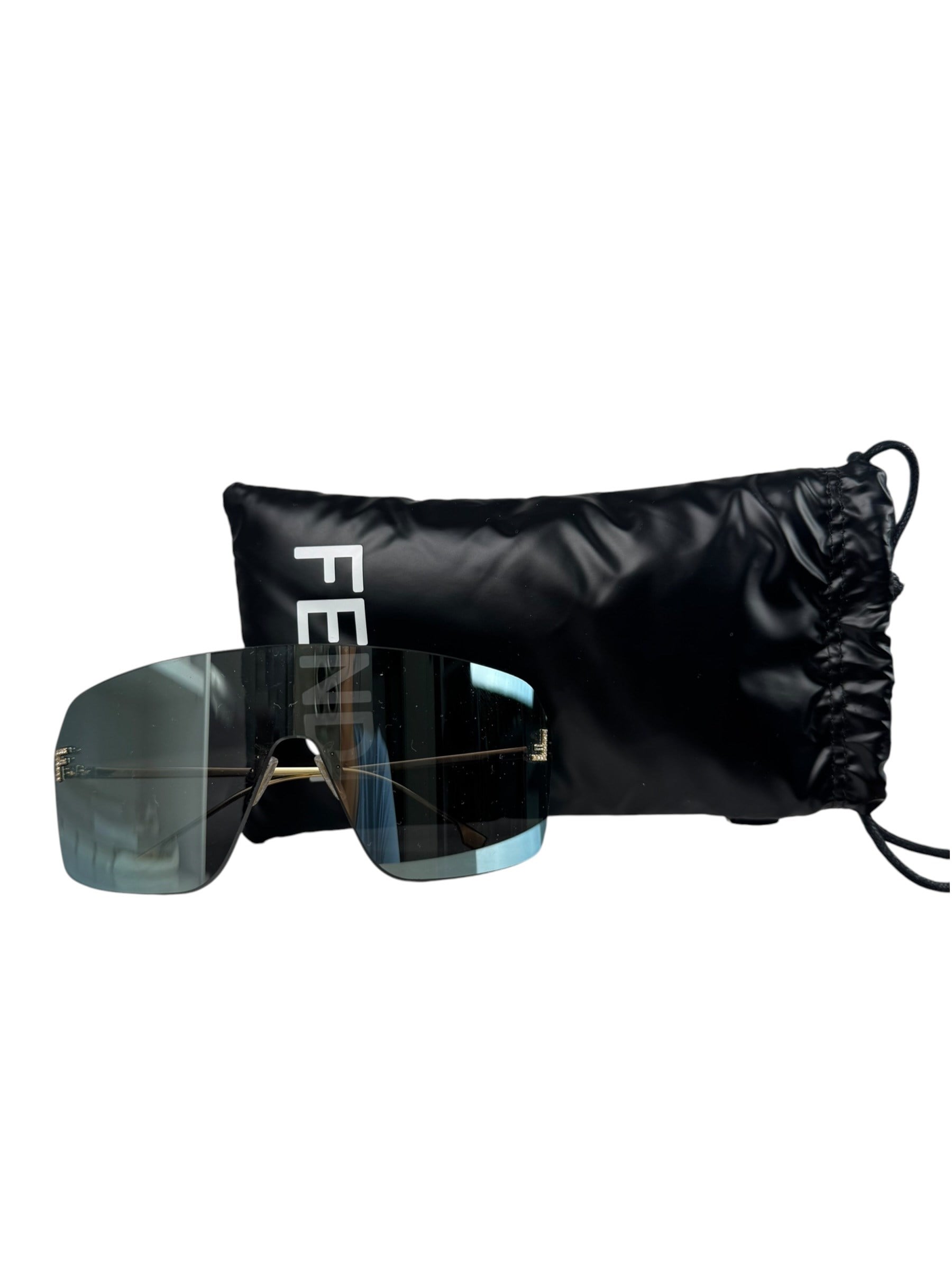 FENDI FIRST CRYSTAL MASK SUNGLASSES